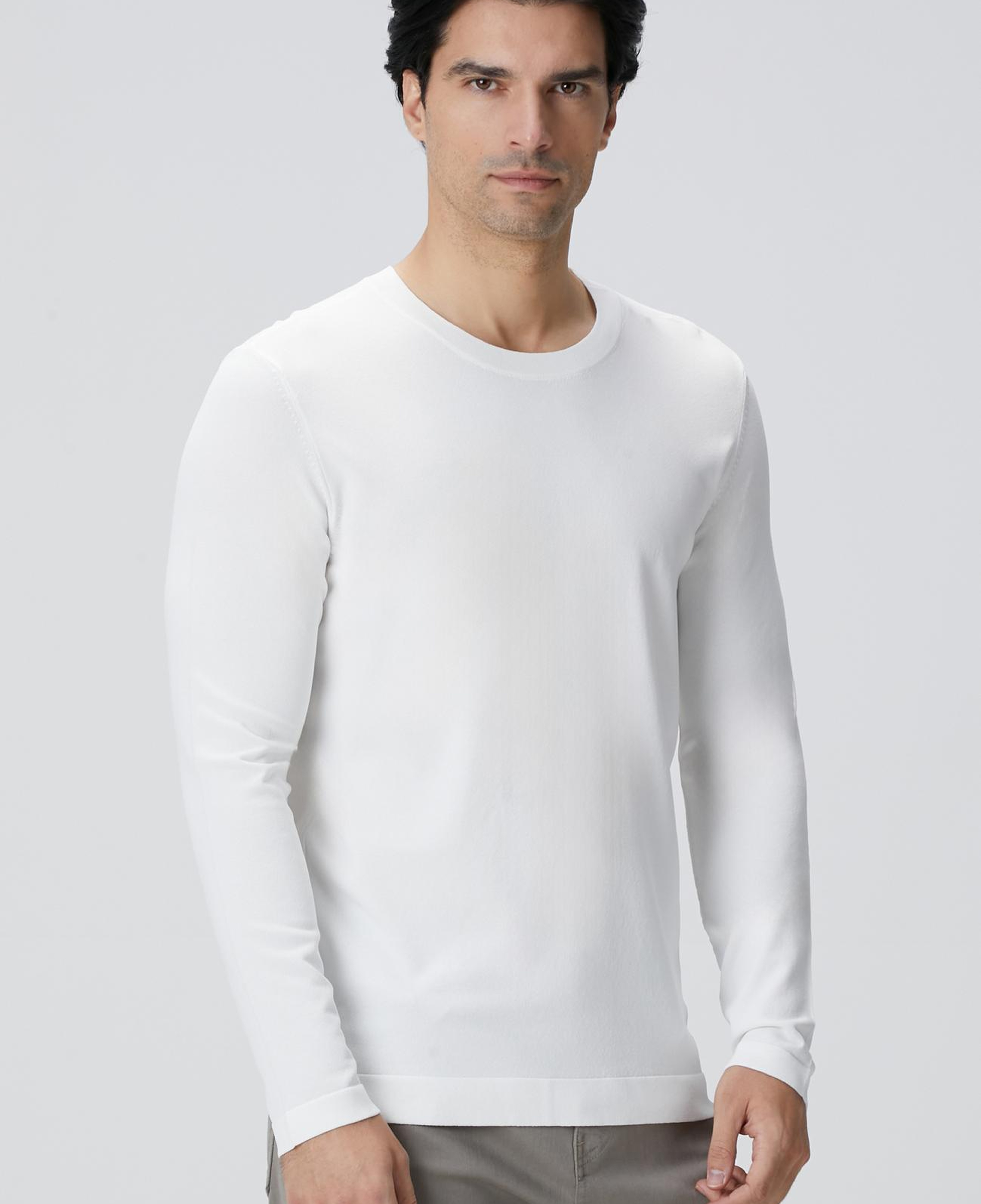 Network Erkek N-Tech Kırık Beyaz Triko Kazak