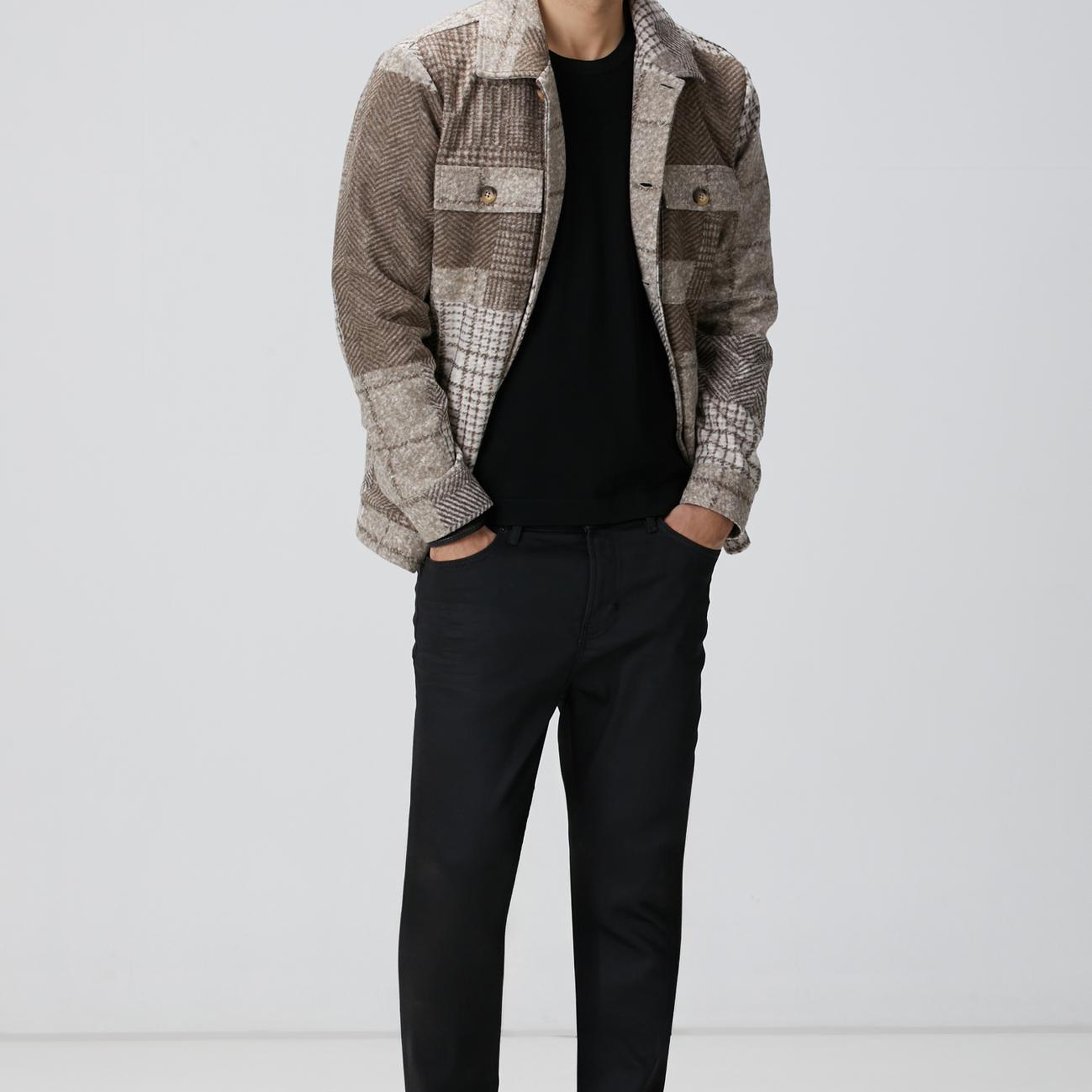 Network Erkek N-Tech Siyah Triko Kazak