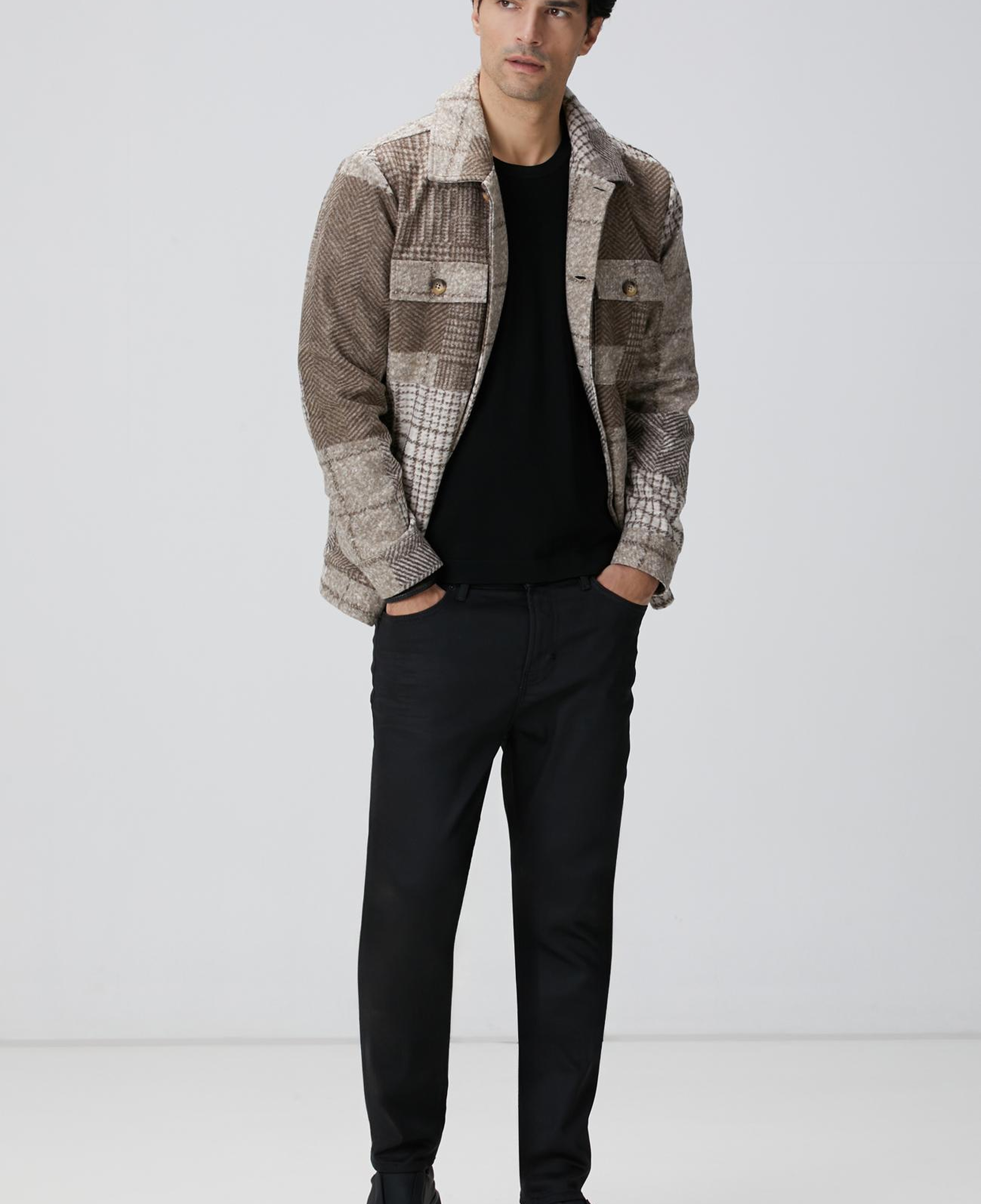 Network Erkek N-Tech Siyah Triko Kazak