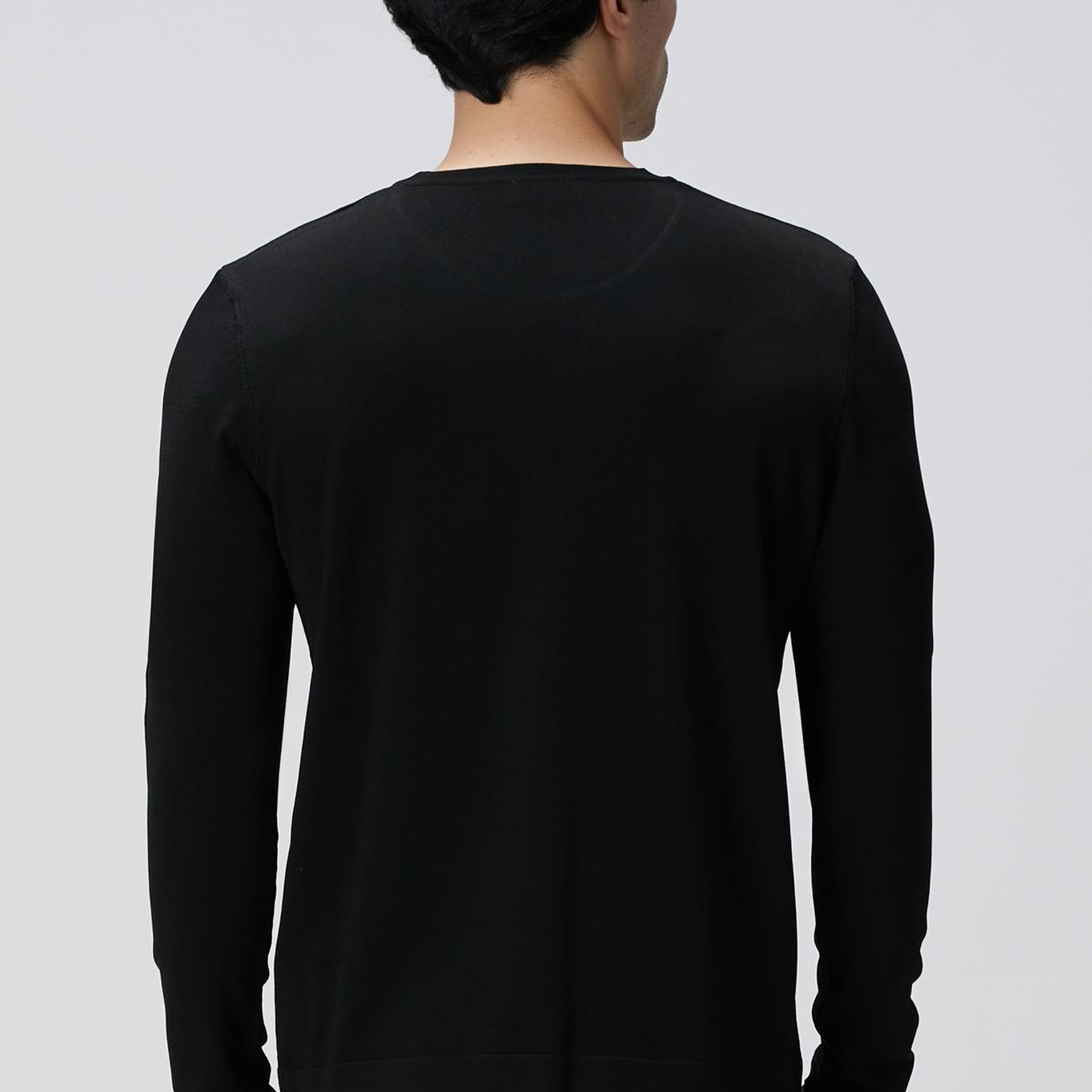 Network Erkek N-Tech Siyah Triko Kazak