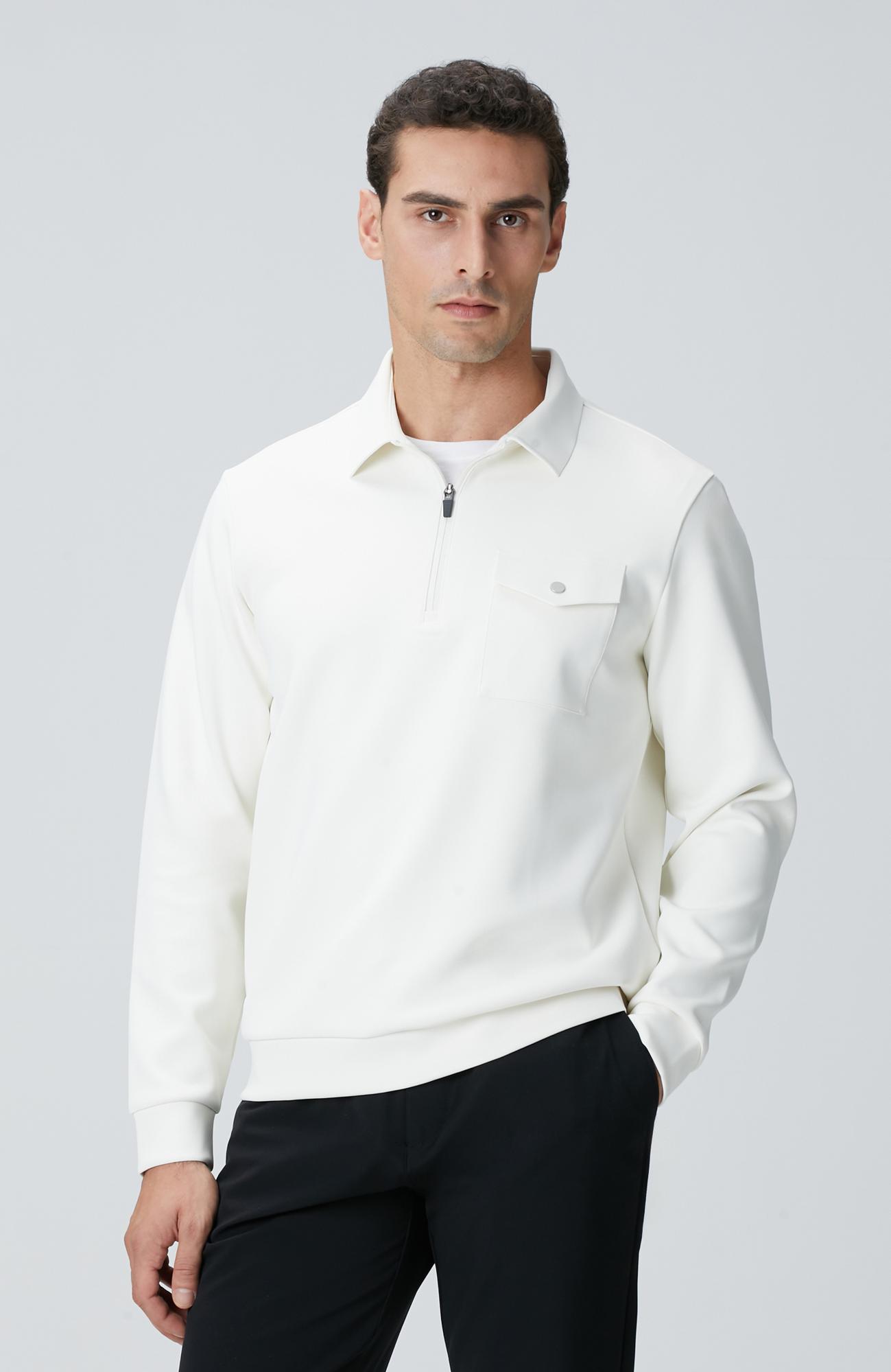 Network Erkek N-Tech Kırık Beyaz Sweatshirt