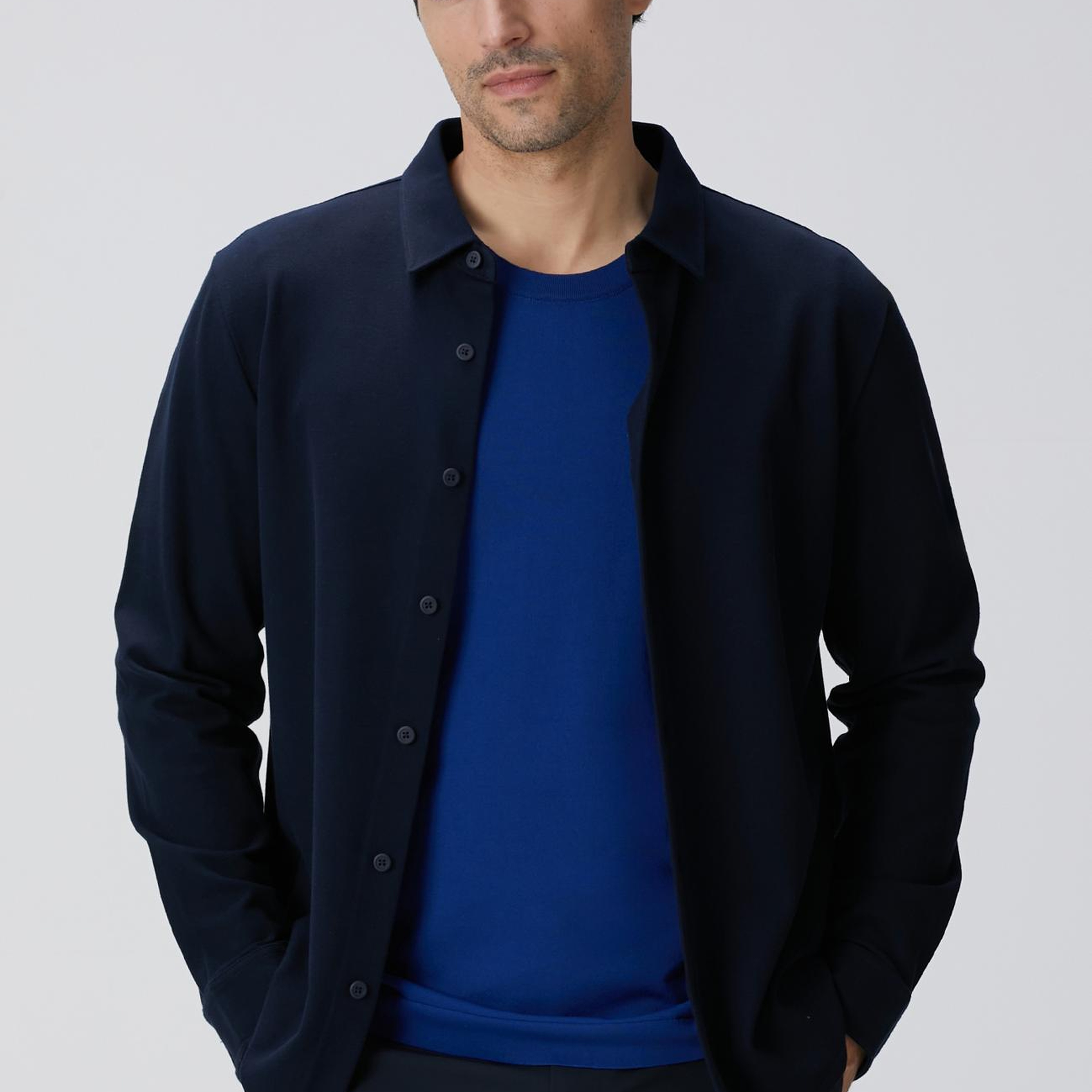 Network Erkek N-Tech Lacivert Gömlek