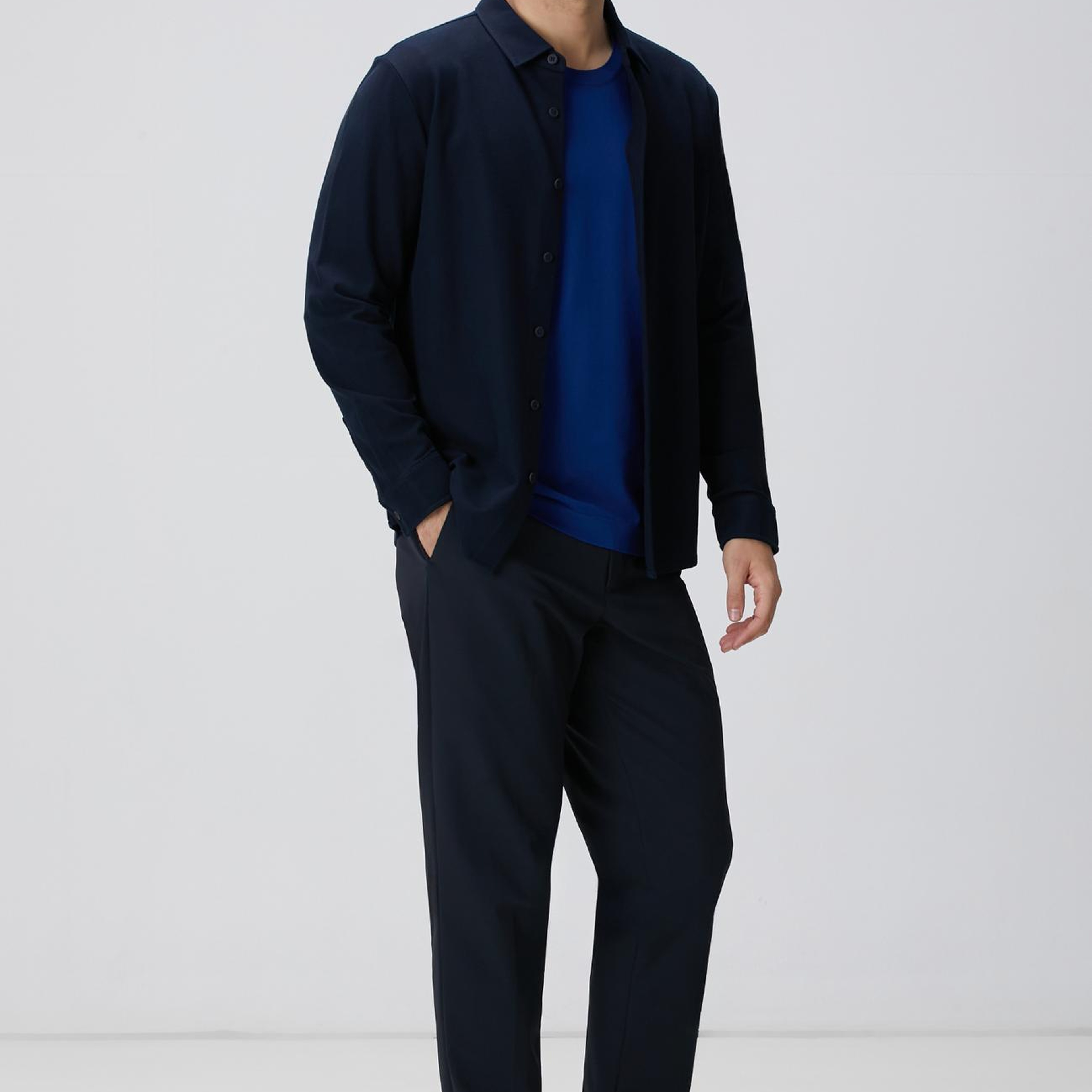 Network Erkek N-Tech Lacivert Gömlek