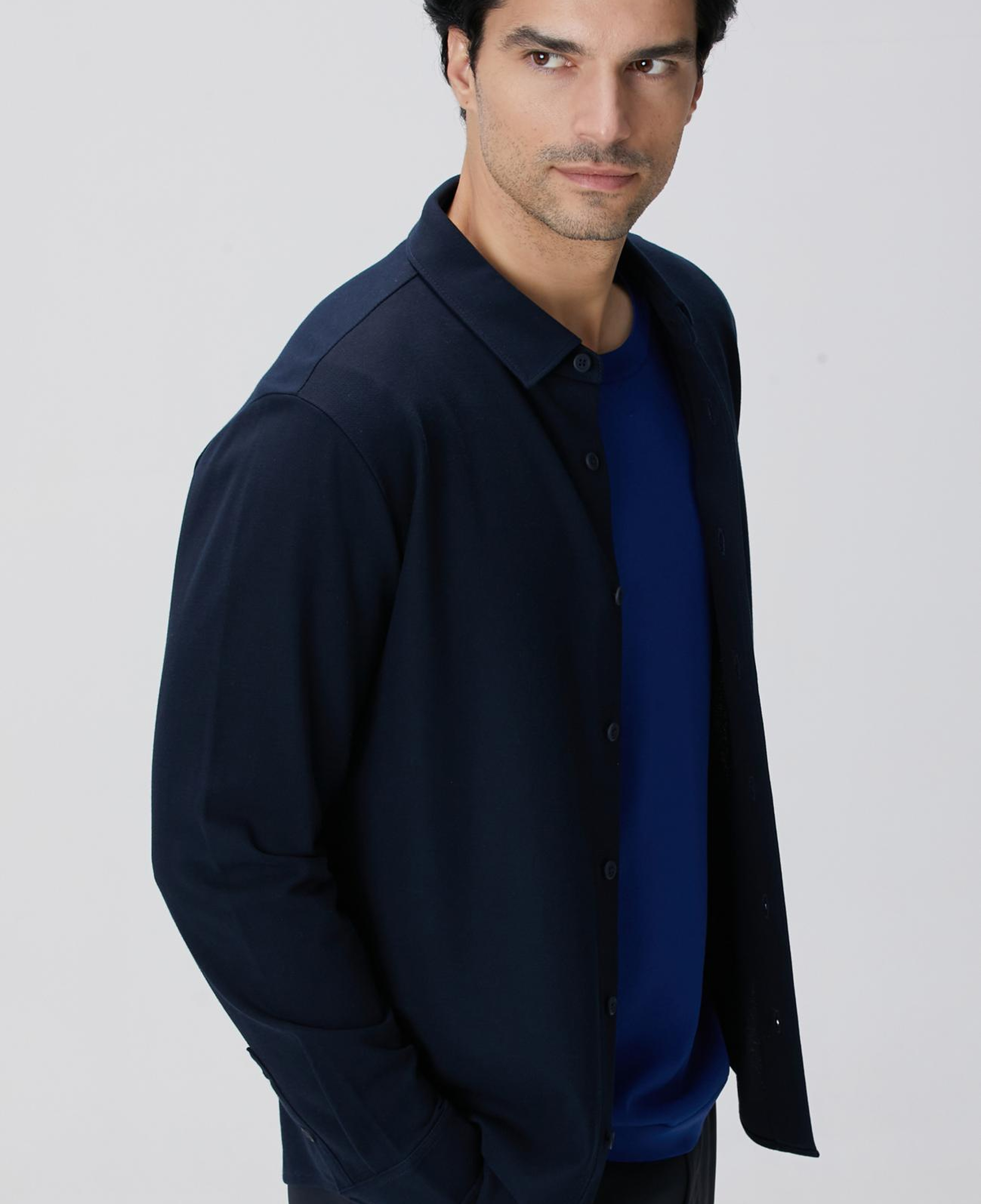 Network Erkek N-Tech Lacivert Gömlek