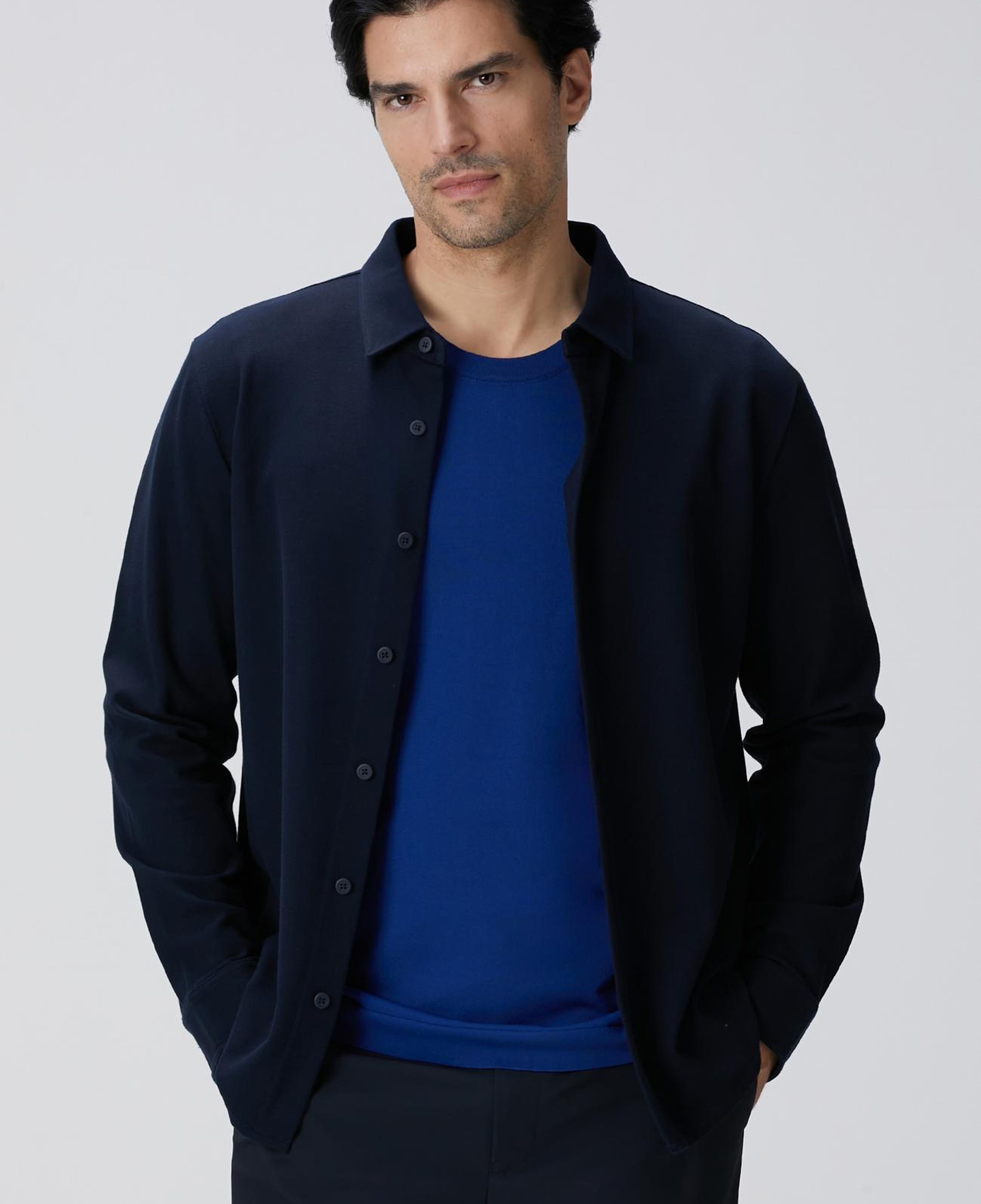 Network Erkek N-Tech Lacivert Gömlek