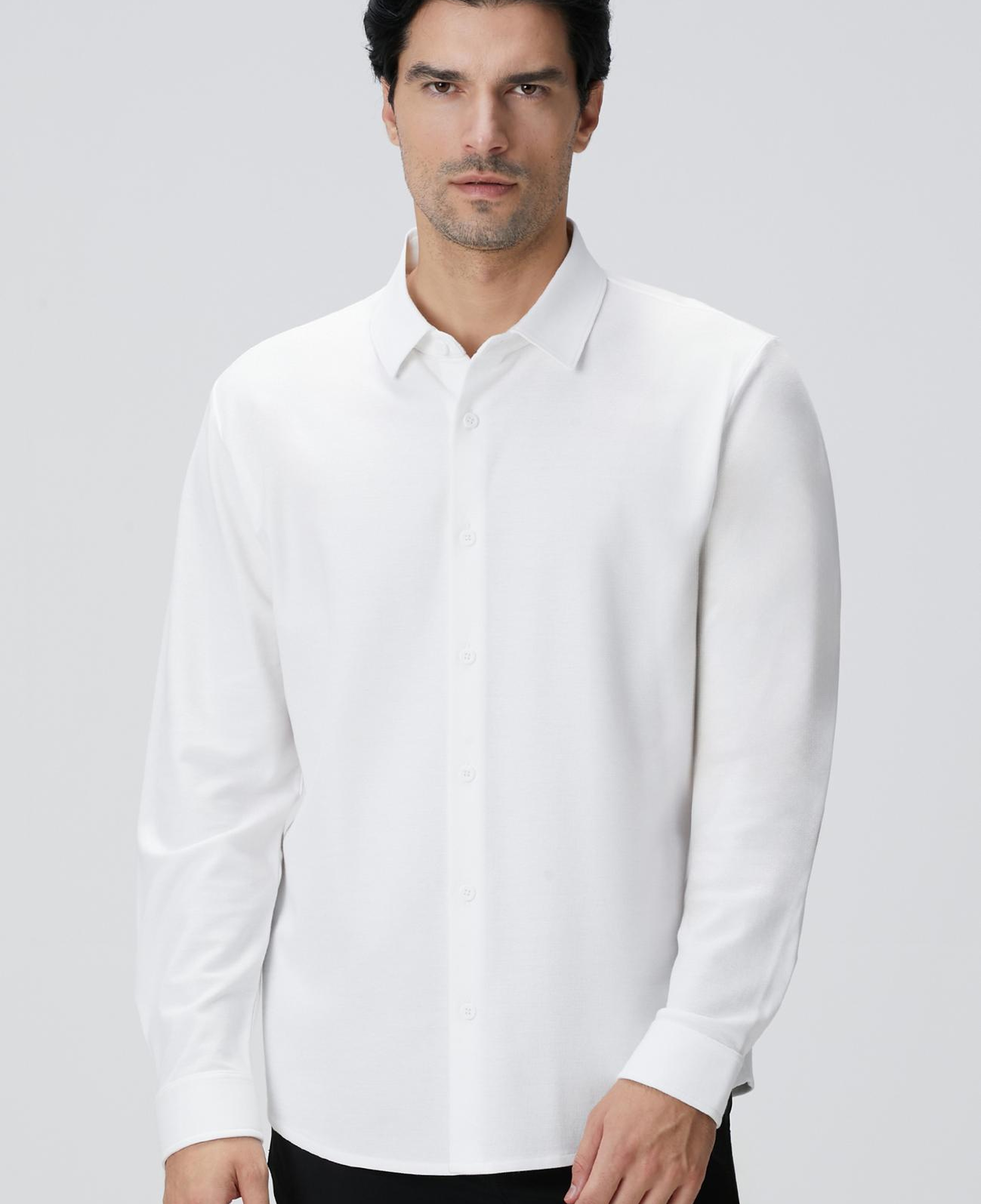 Network Erkek N-Tech Beyaz Gömlek