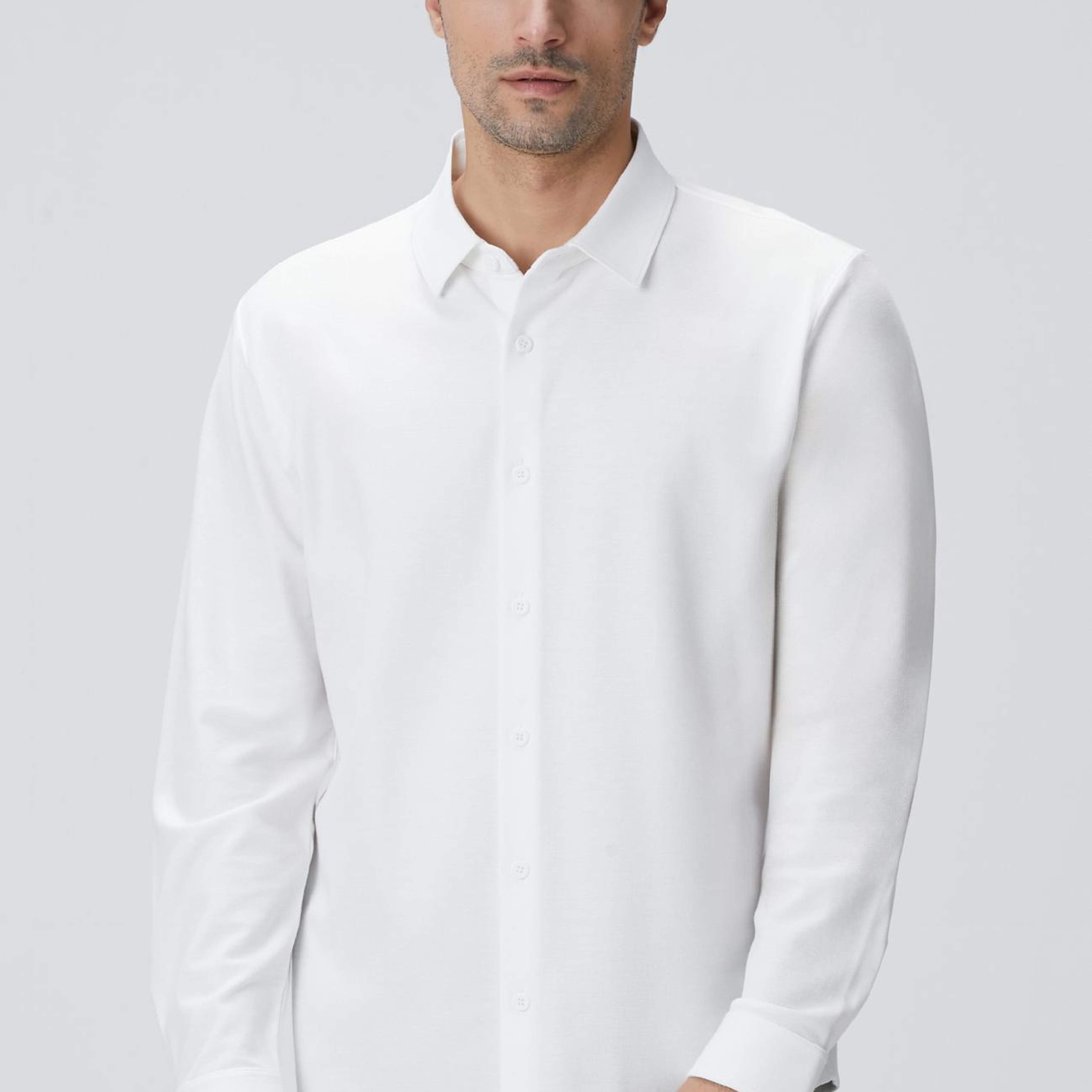 Network Erkek N-Tech Beyaz Gömlek