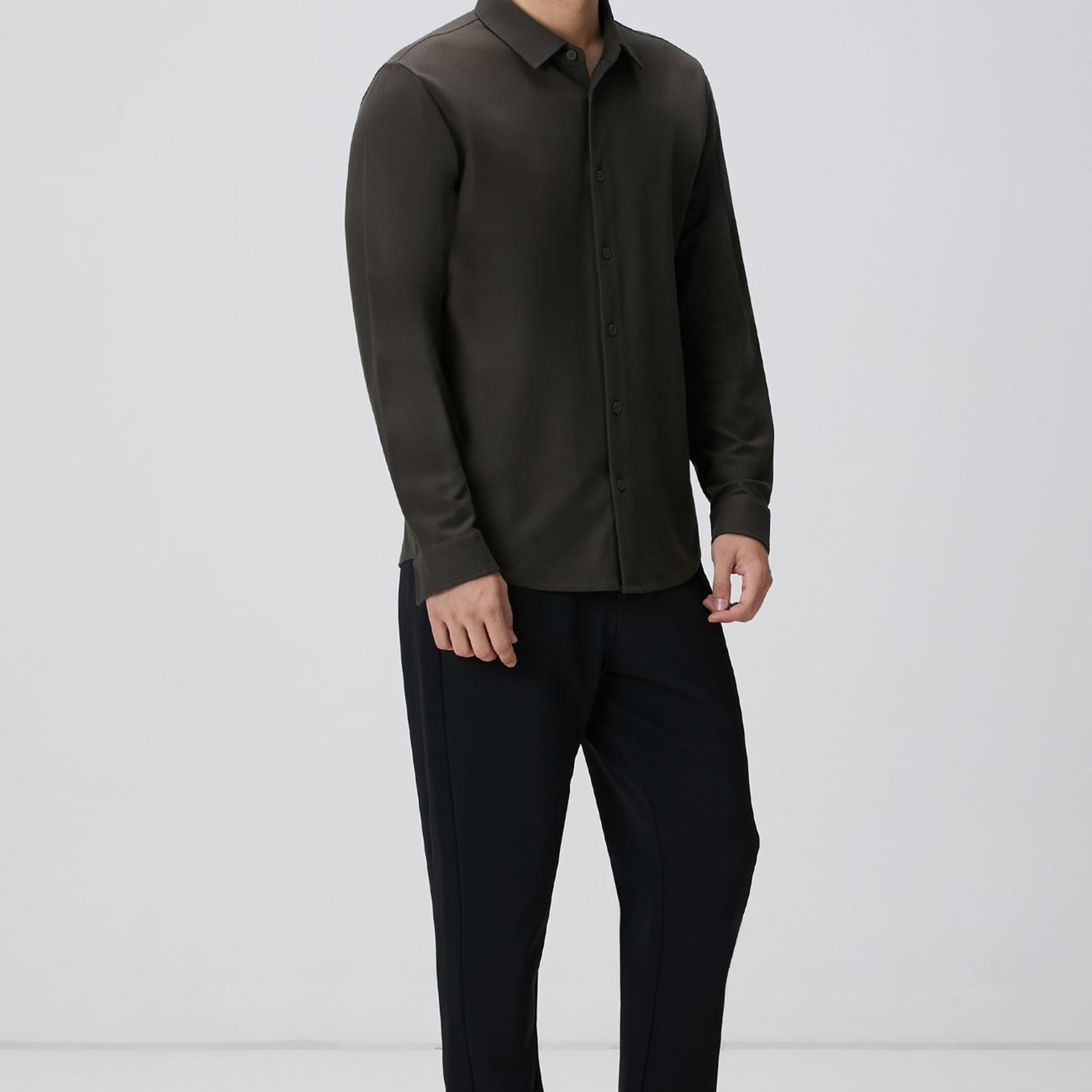 Network Erkek N-Tech Haki Gömlek