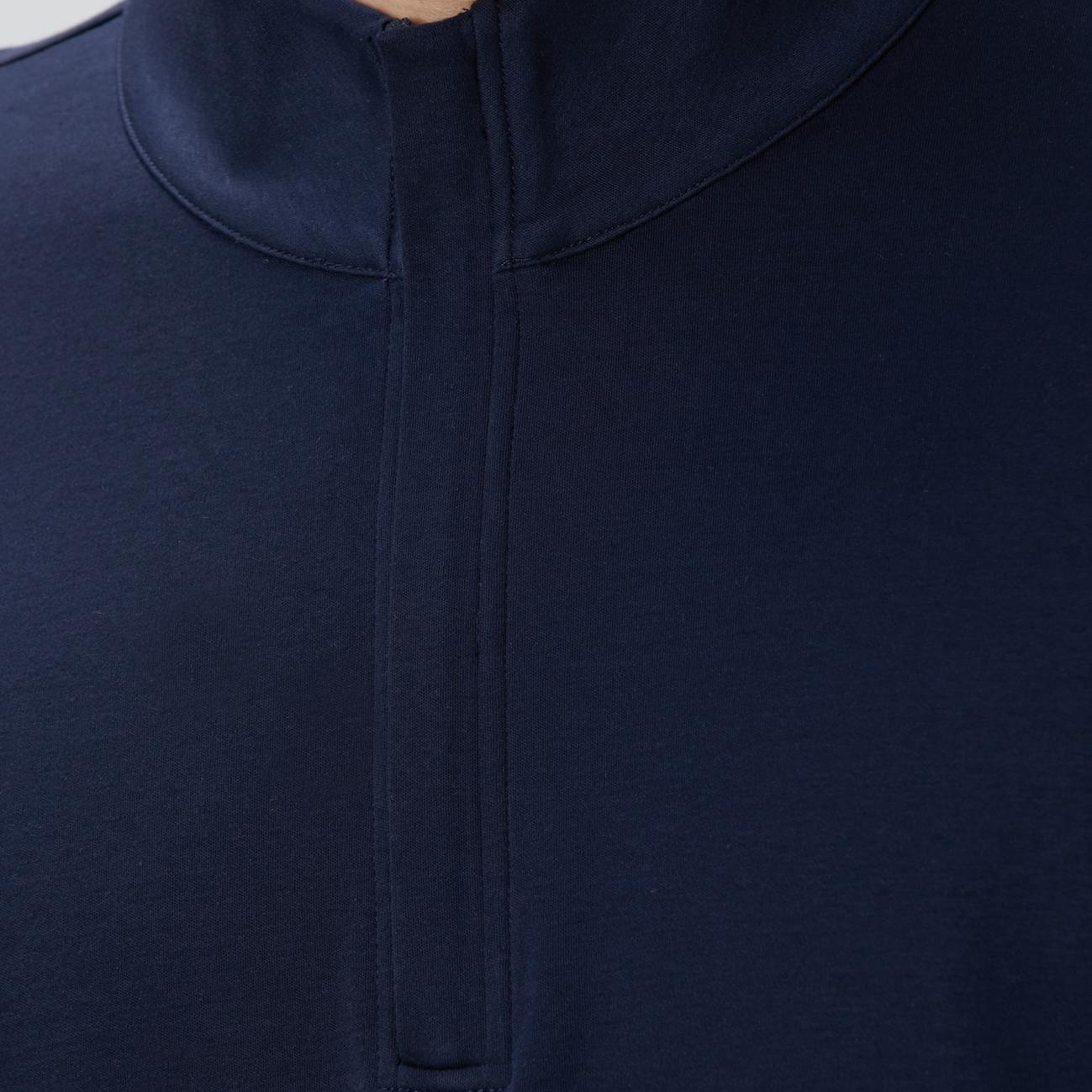 Network Erkek Lacivert Uzun Kollu T-shirt