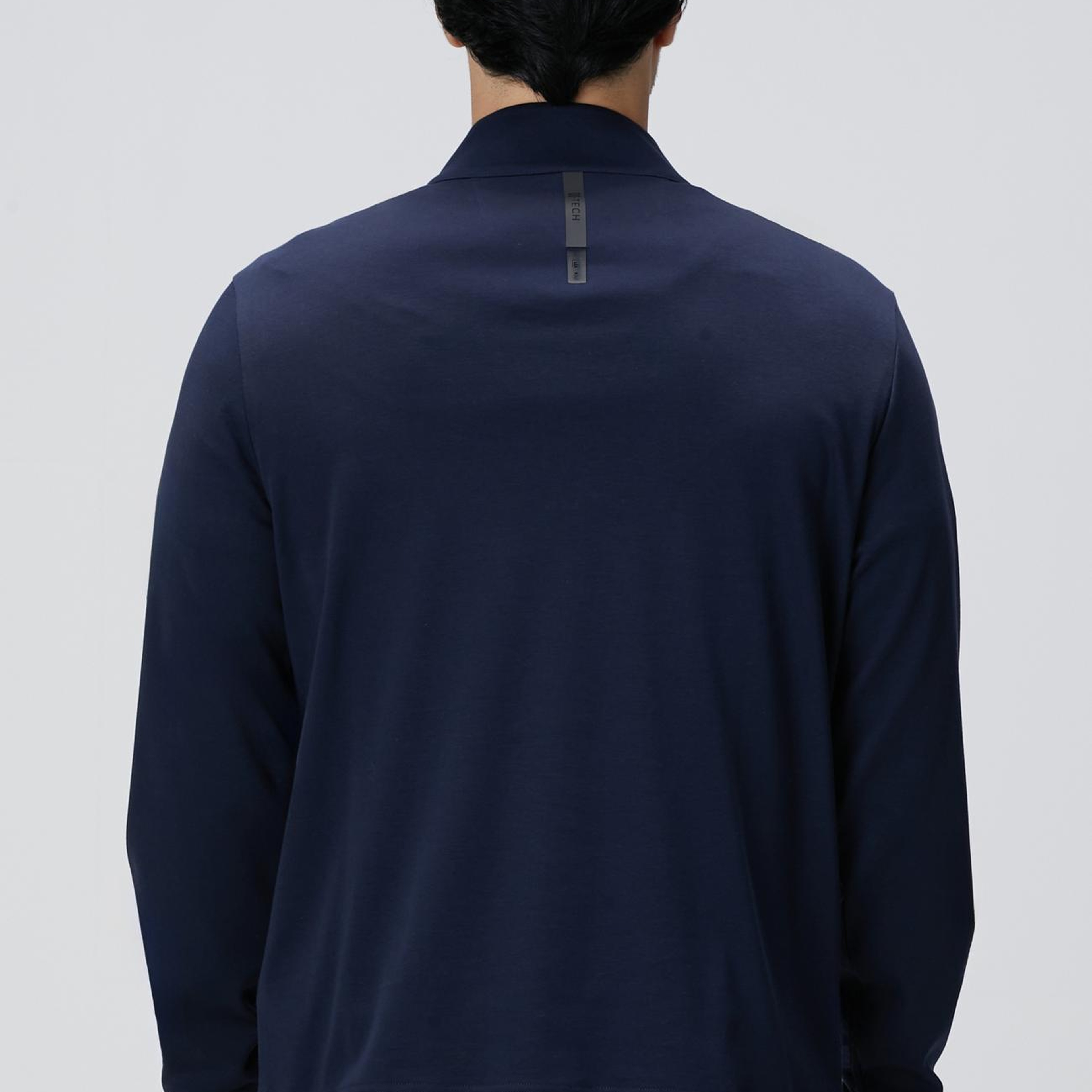 Network Erkek Lacivert Uzun Kollu T-shirt