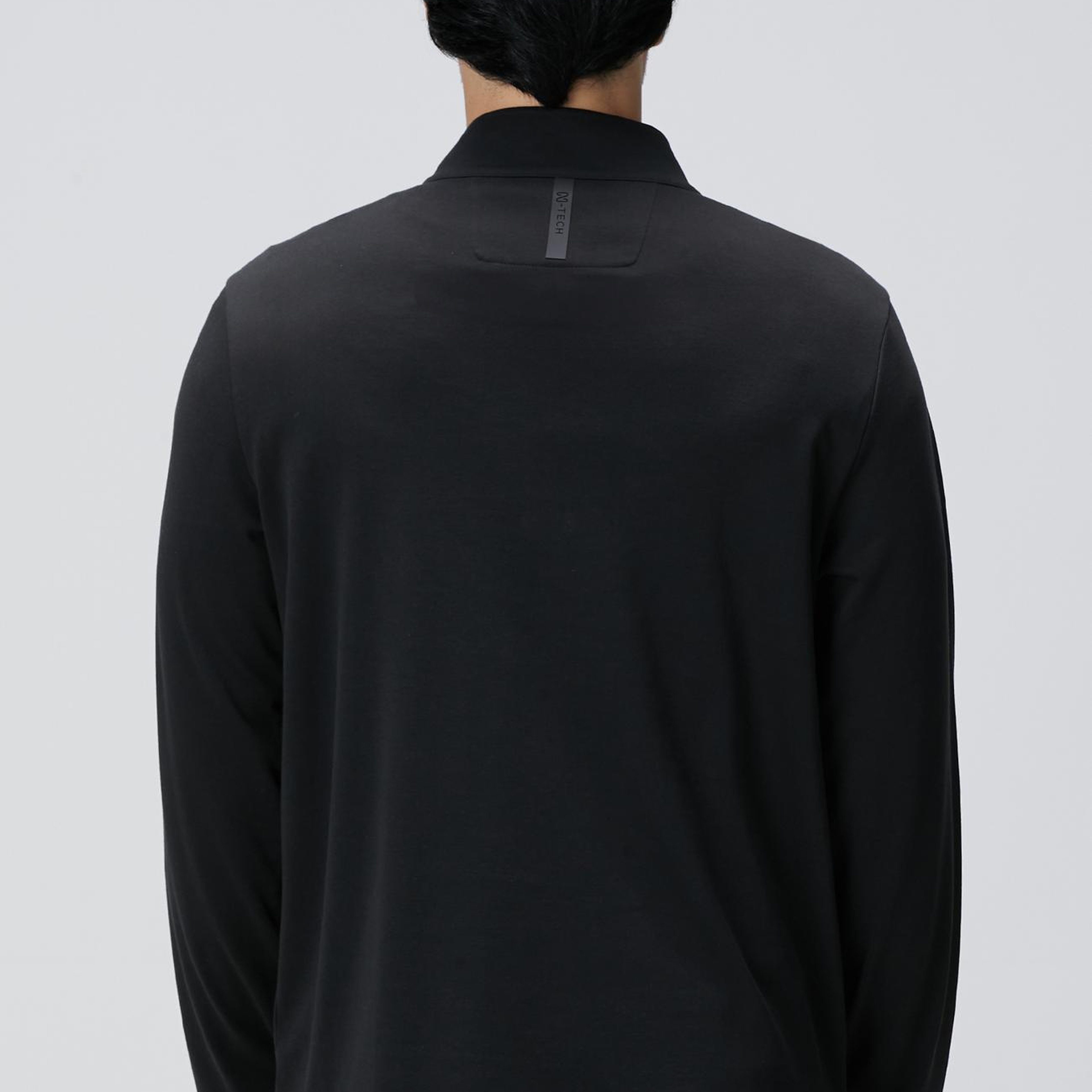 Network Erkek Siyah Uzun Kollu T-shirt