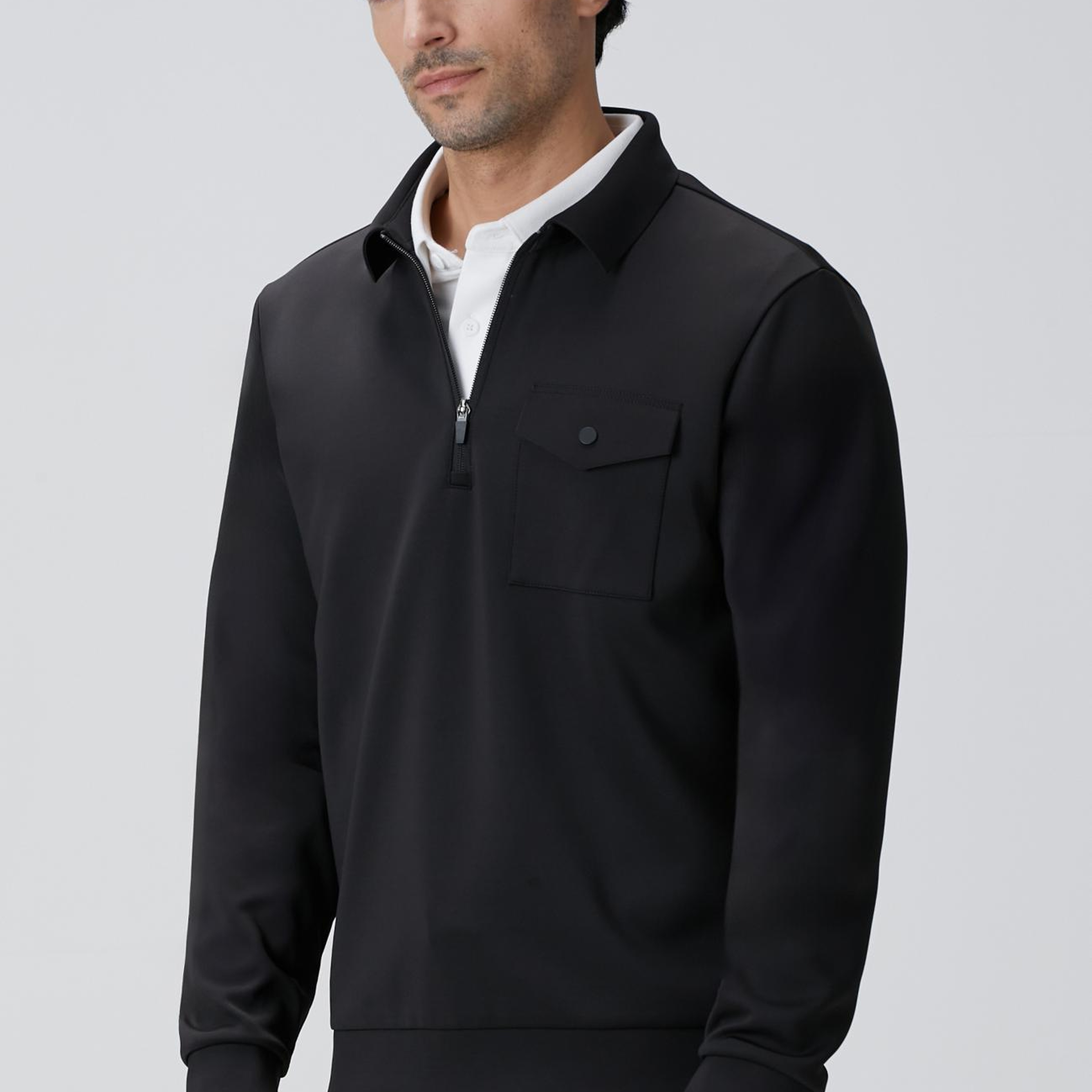 Network Erkek N-Tech Siyah Sweatshirt