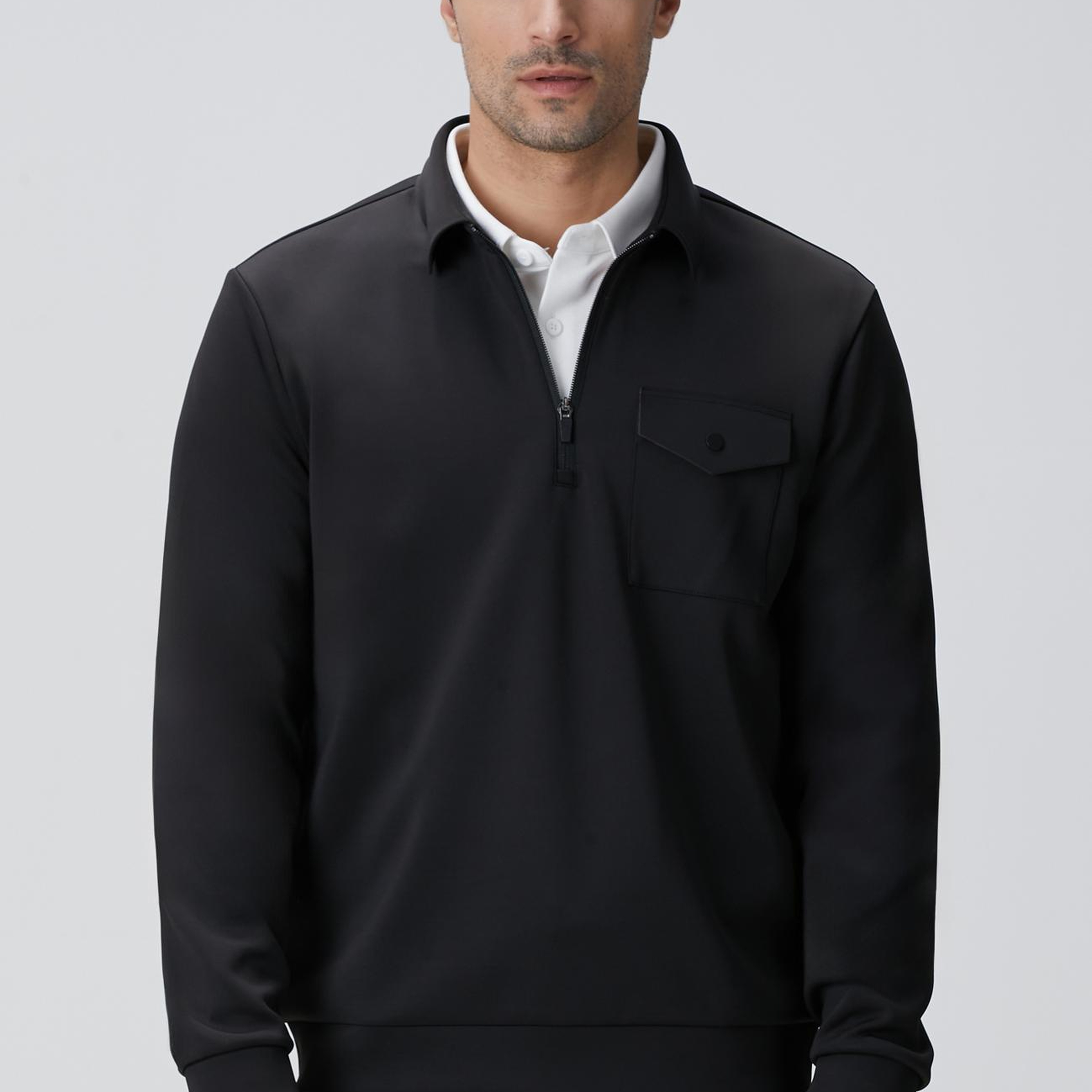 Network Erkek N-Tech Siyah Sweatshirt