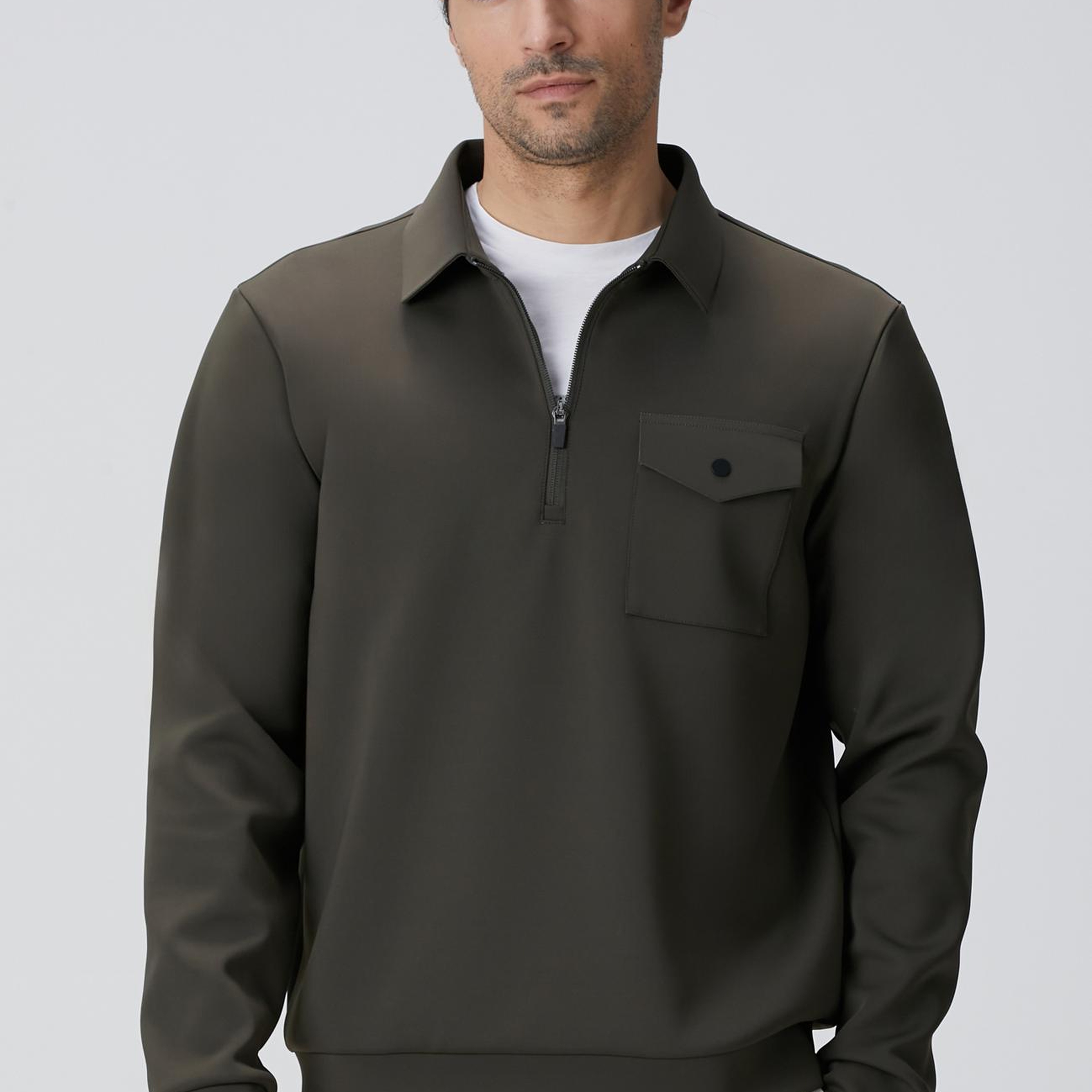 Network Erkek N-Tech Haki Sweatshirt