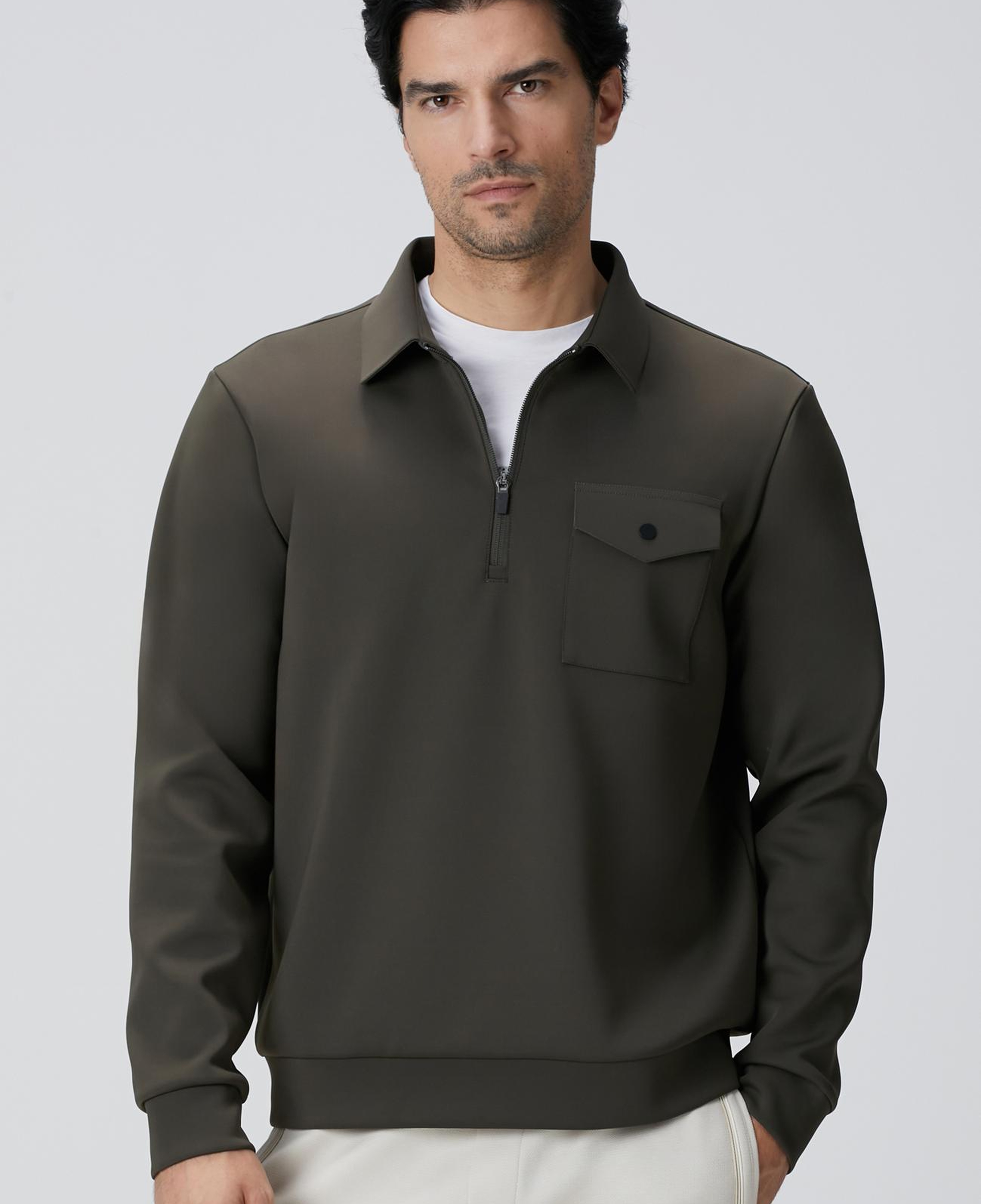 Network Erkek N-Tech Haki Sweatshirt