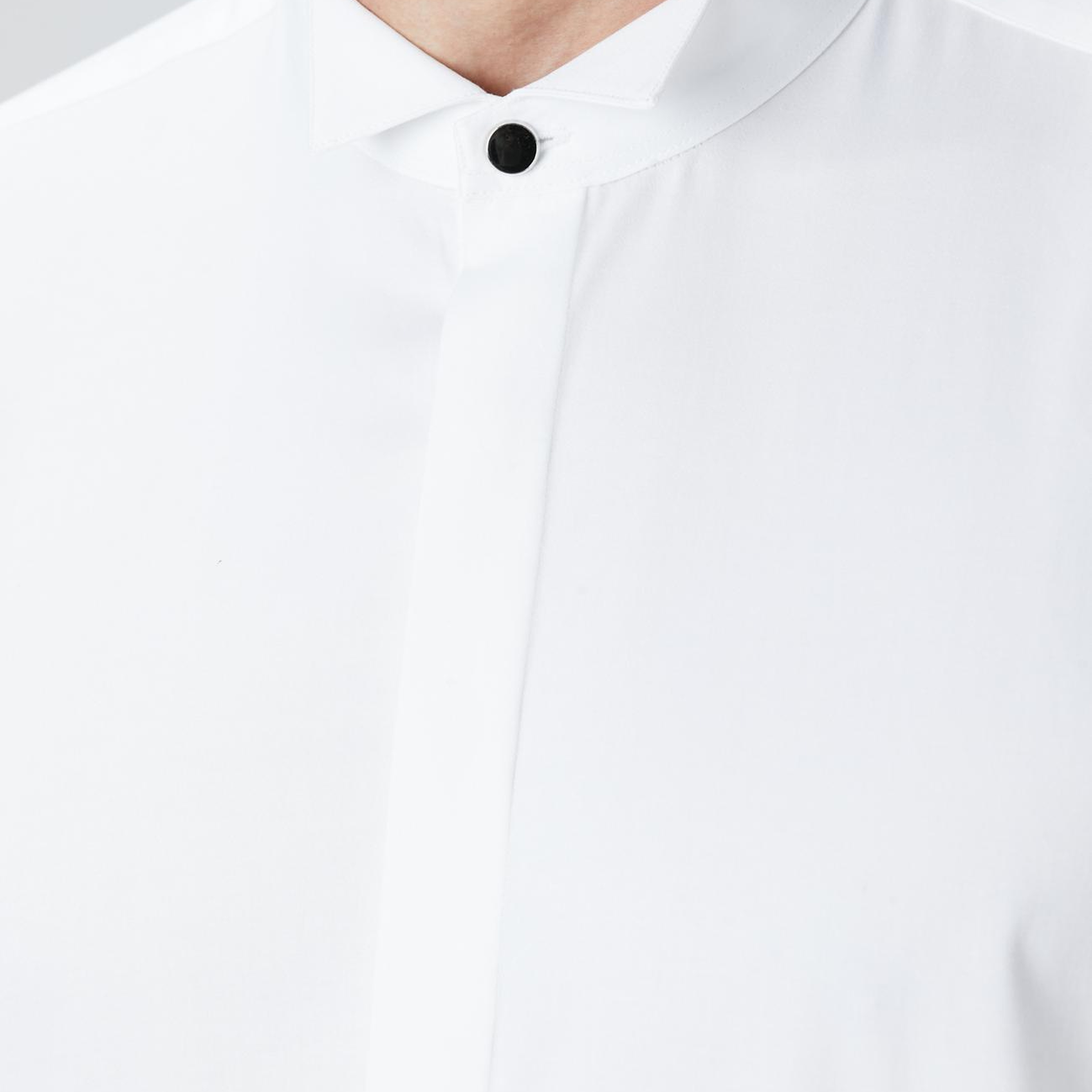 Network Erkek Beyaz Smokin Gömlek