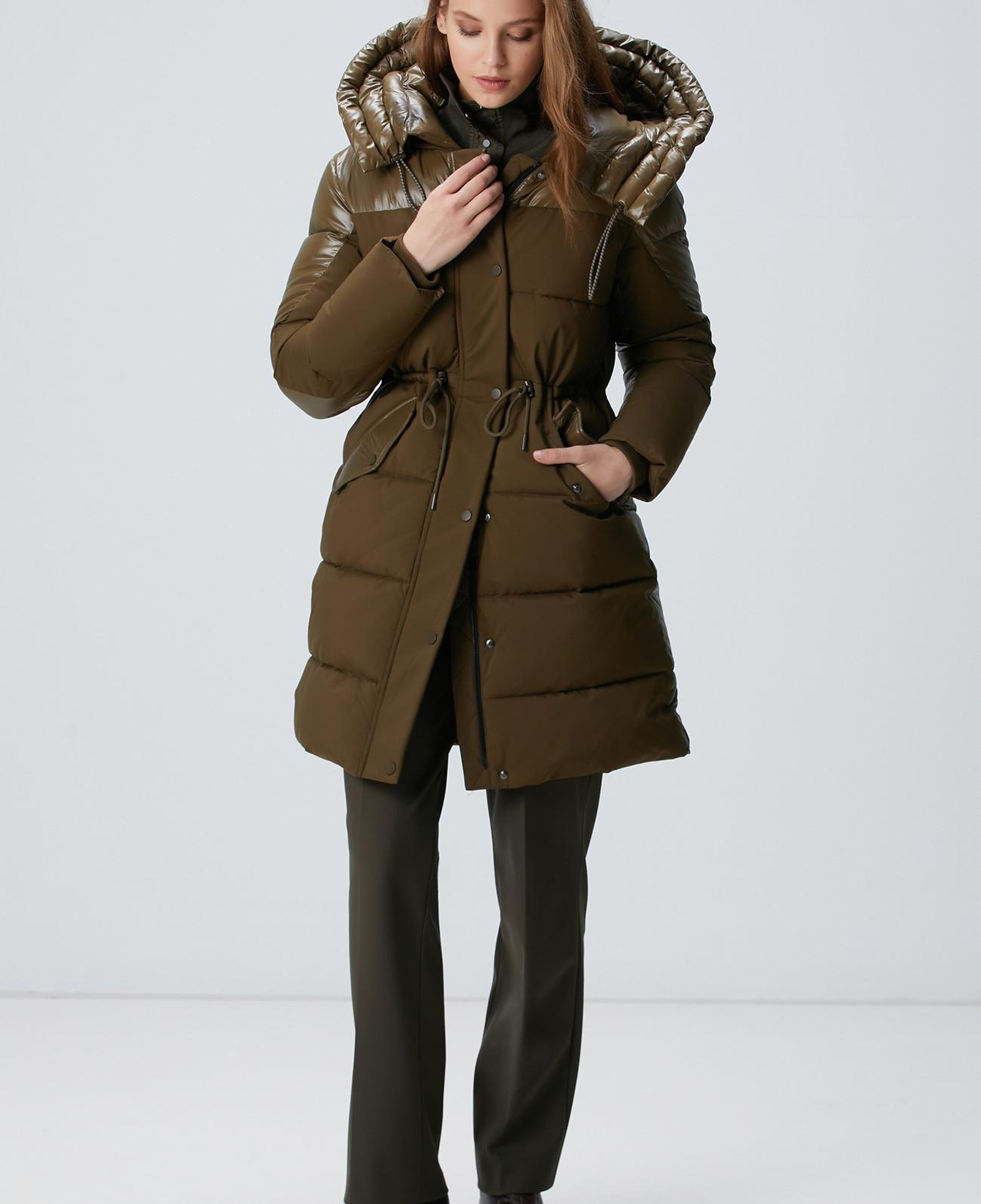 Network Kadın N-Tech Haki Kaban