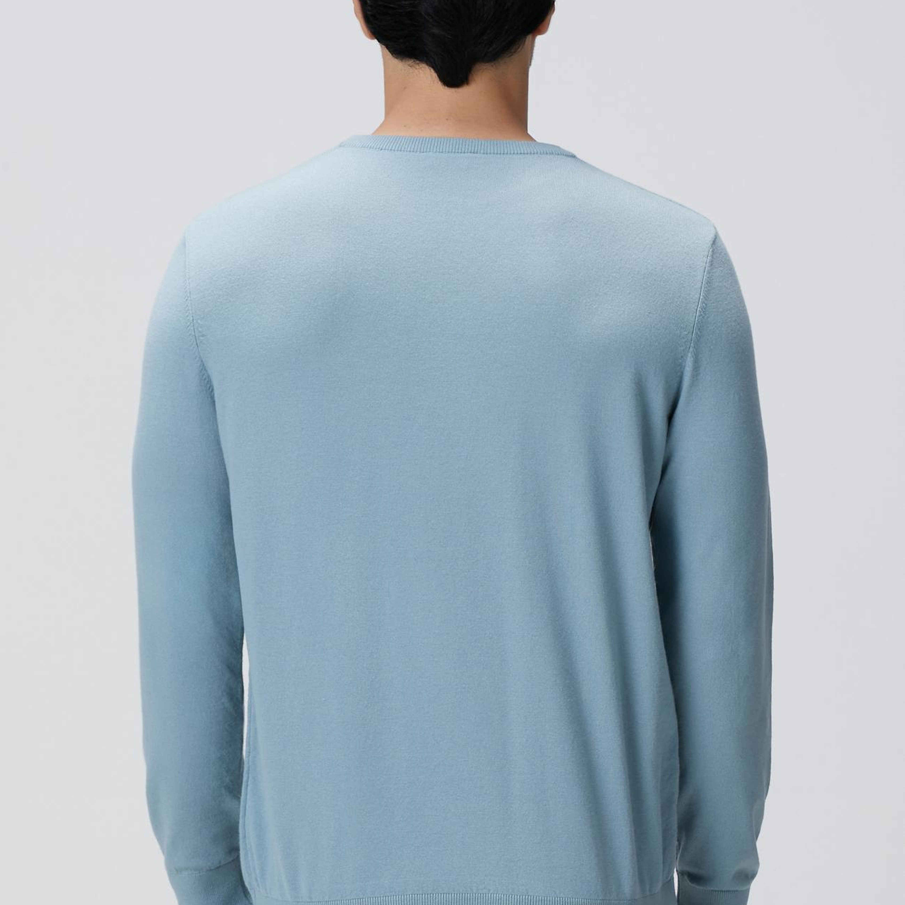 Network Erkek Mint Basic Triko Kazak