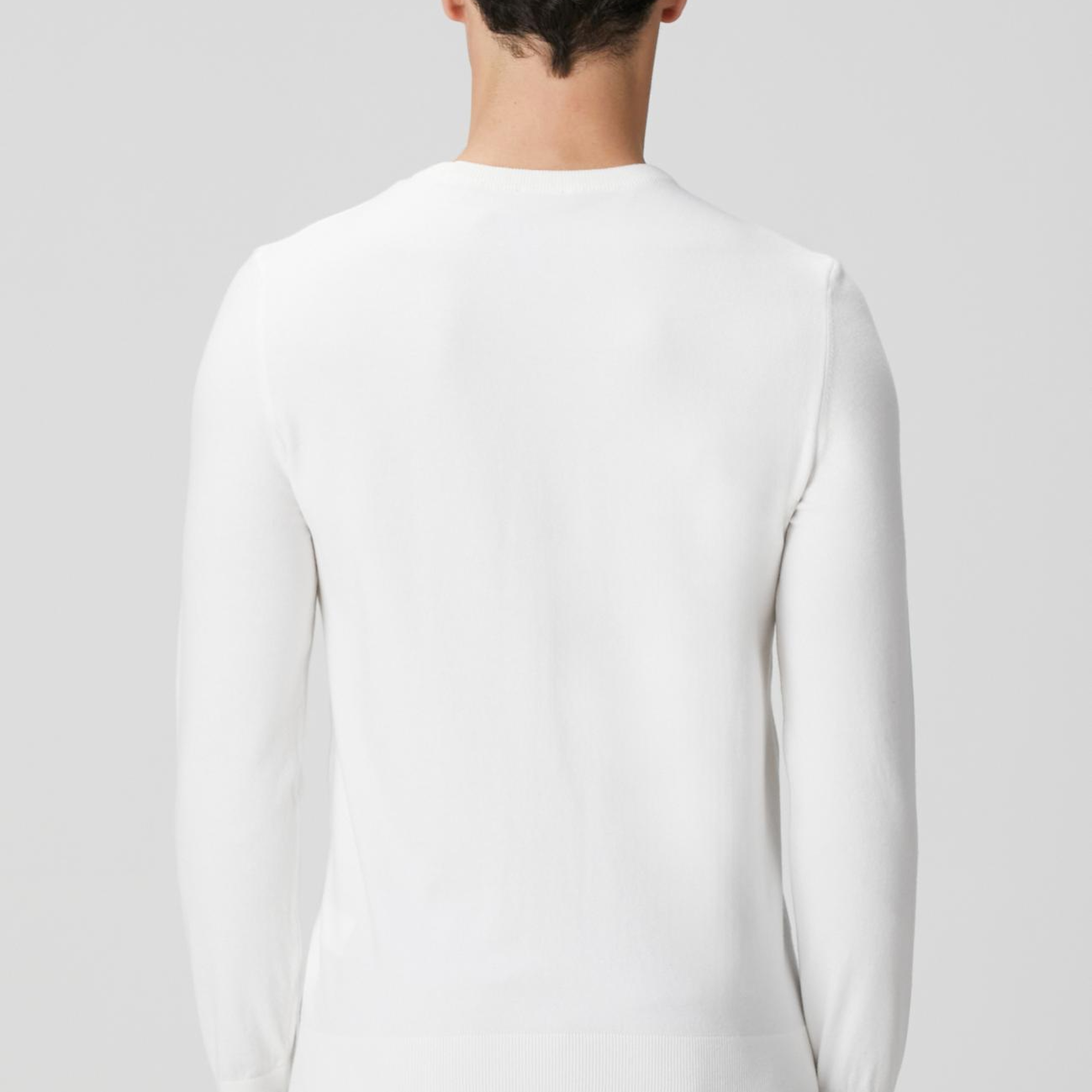 Network Erkek Ekru Basic Triko Kazak