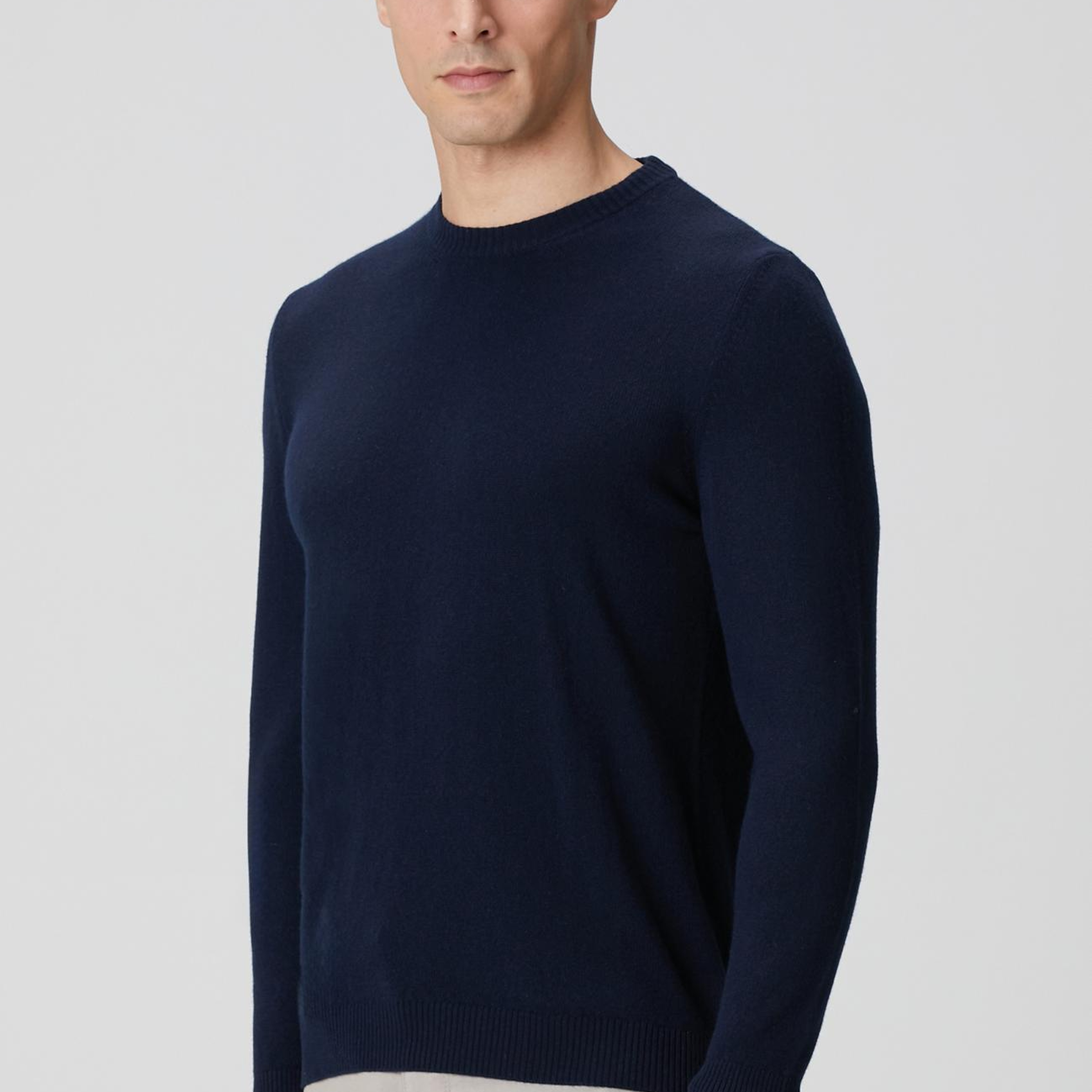 Network Erkek Limited Lacivert Kaşmir Triko Kazak