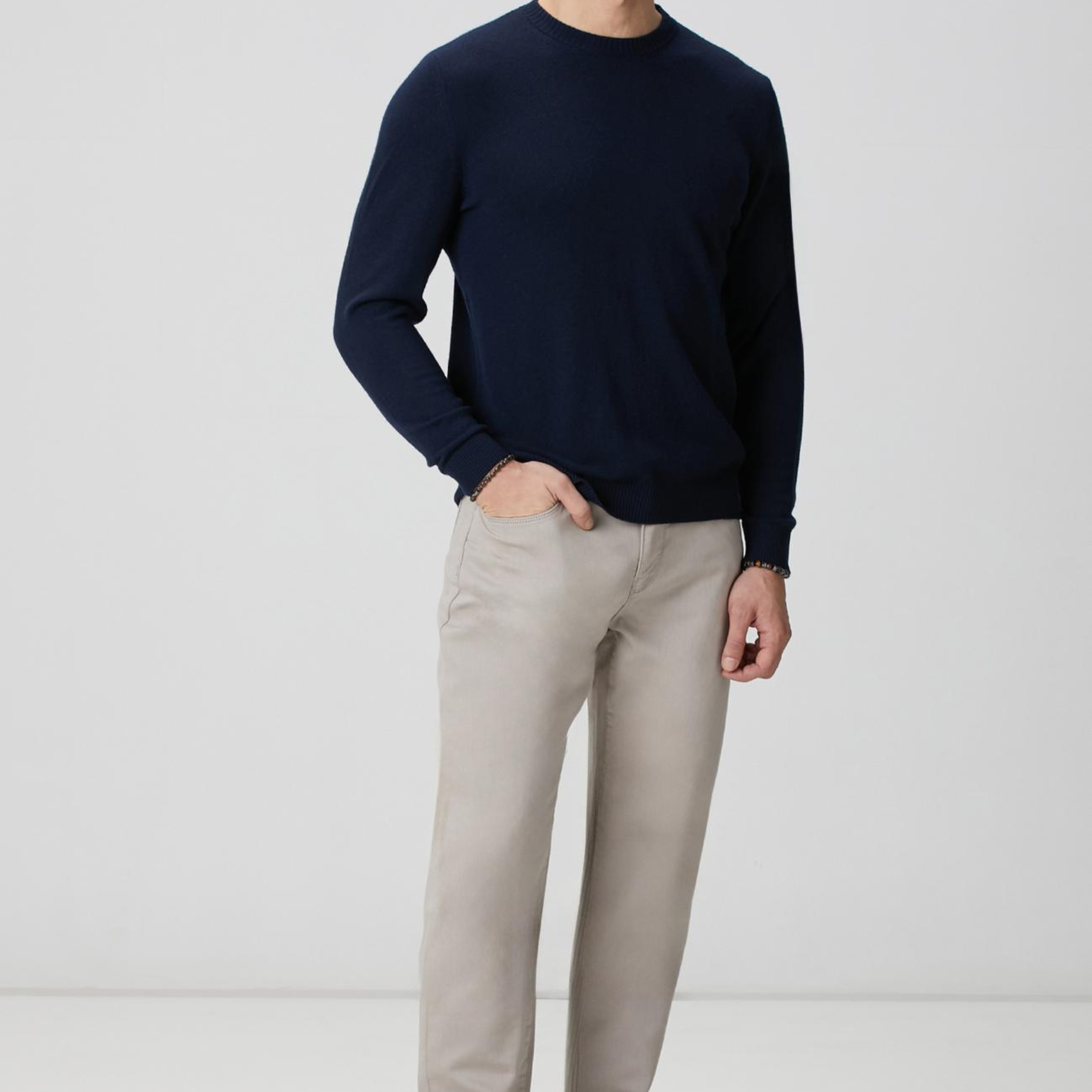 Network Erkek Limited Lacivert Kaşmir Triko Kazak