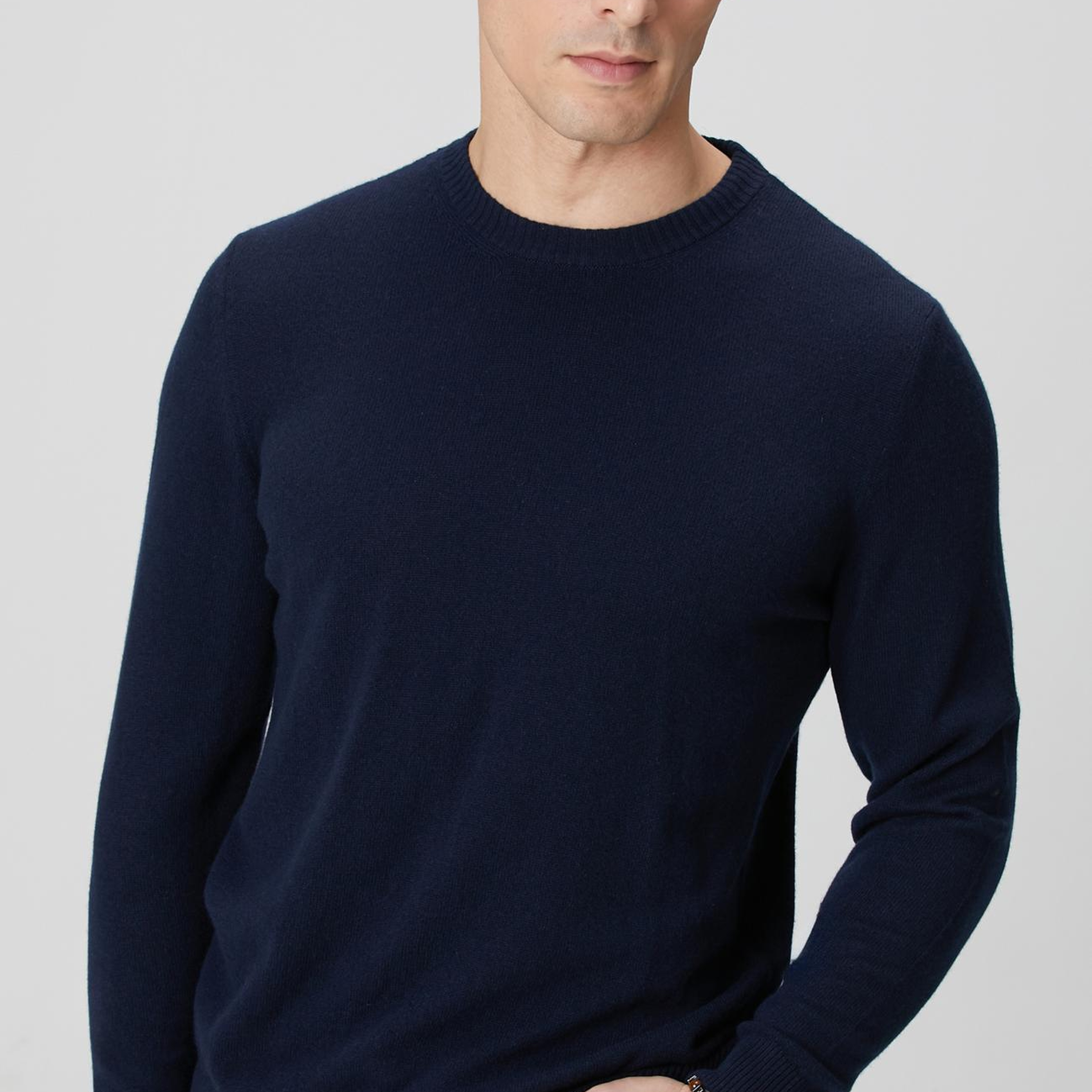 Network Erkek Limited Lacivert Kaşmir Triko Kazak