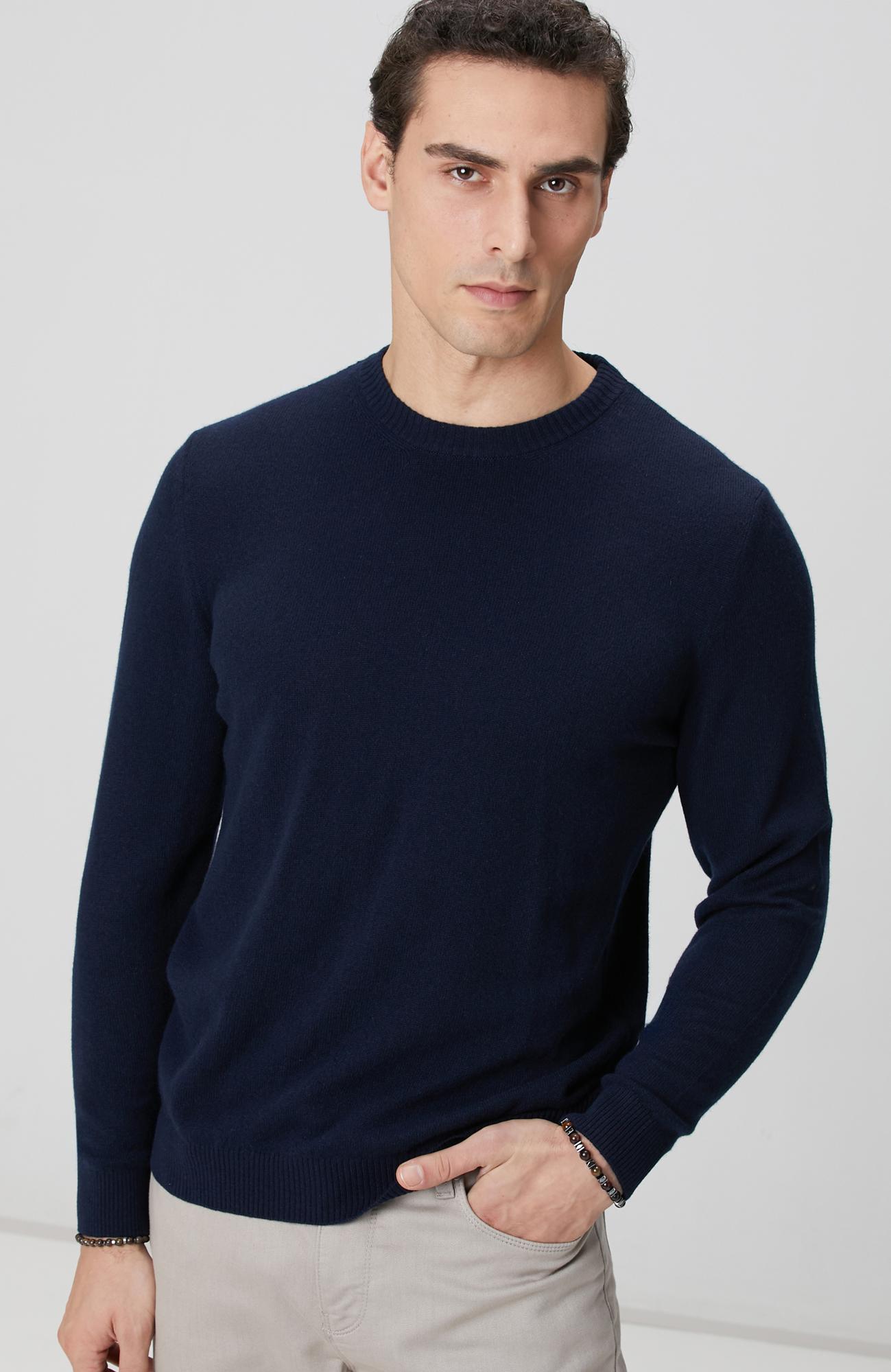 Network Erkek Limited Lacivert Kaşmir Triko Kazak