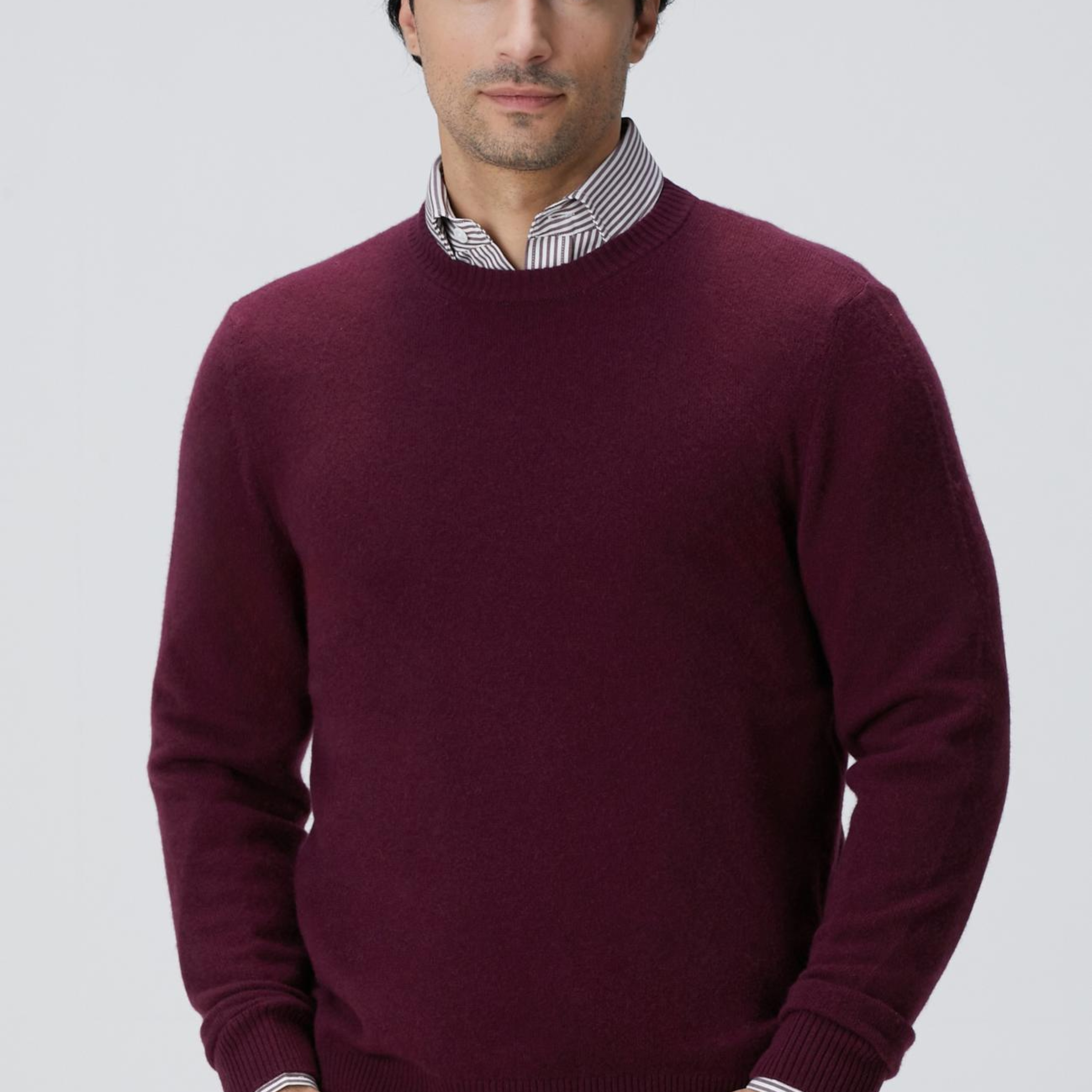 Network Erkek Limited Bordo Kaşmir Triko