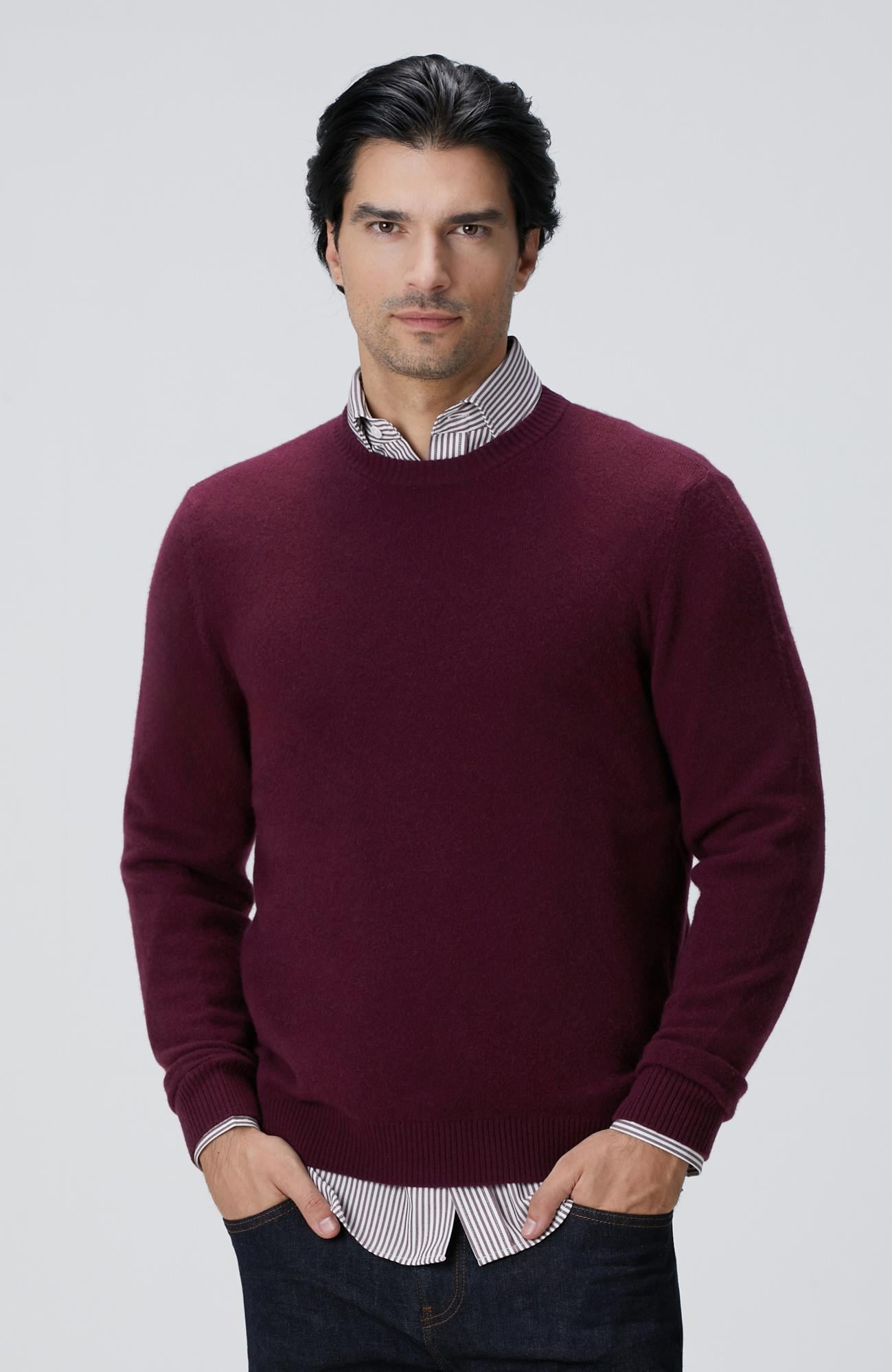 Network Erkek Limited Bordo Kaşmir Triko