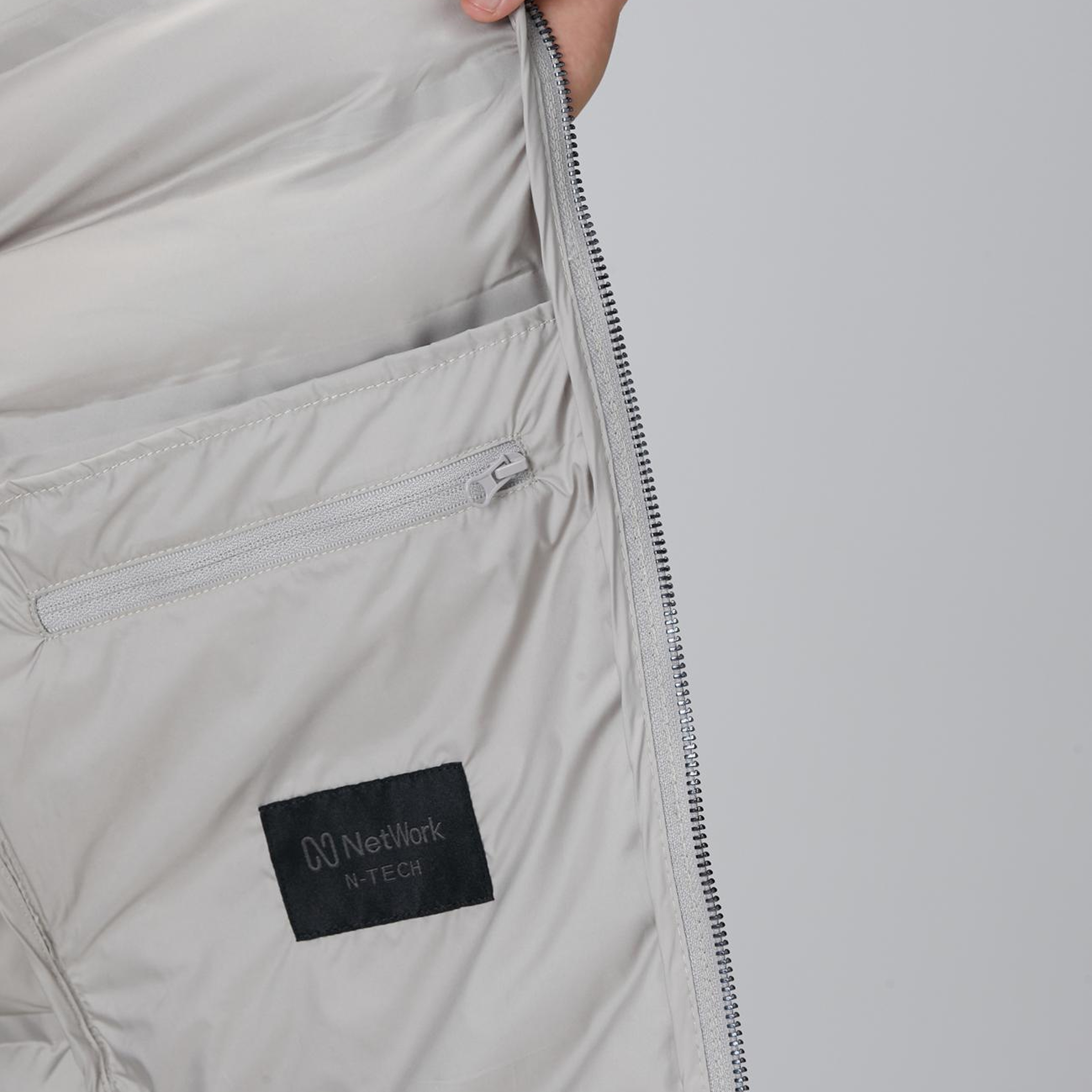 Network Erkek Taş Puffer Mont