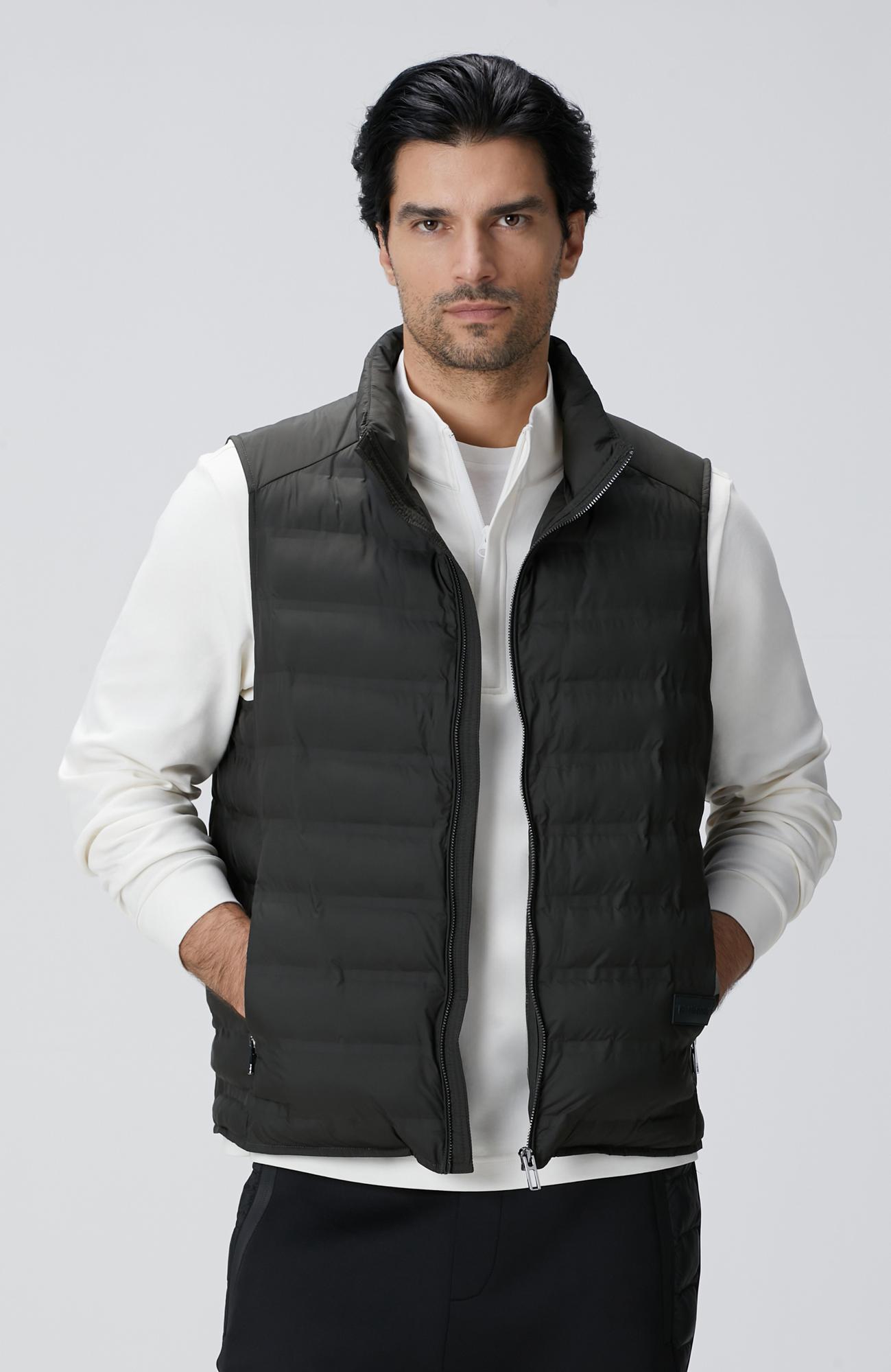 Network Erkek Haki Puffer Casual Yelek