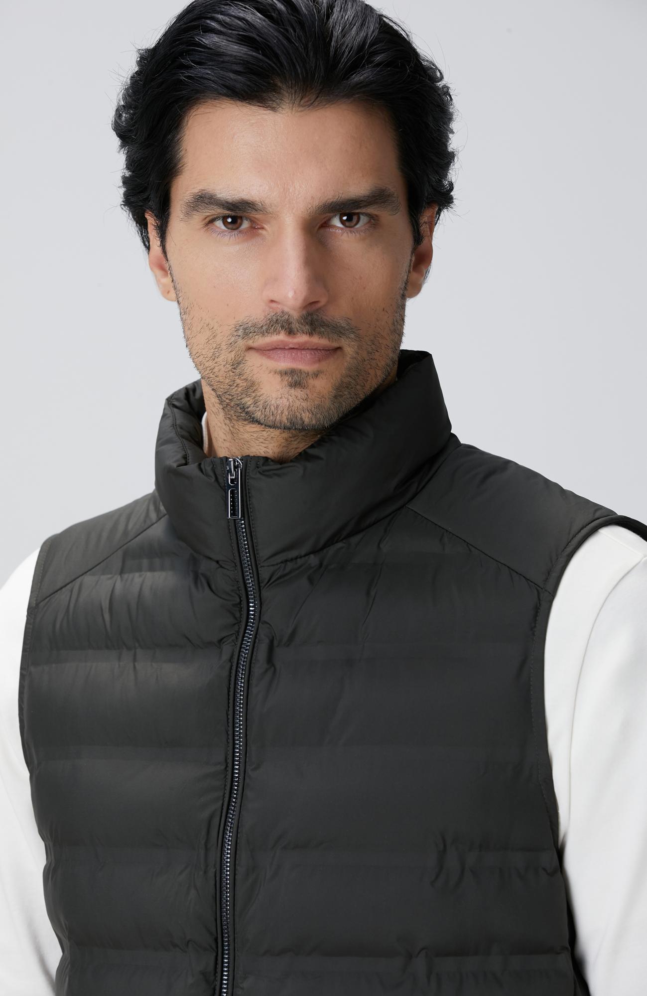 Network Erkek Haki Puffer Casual Yelek