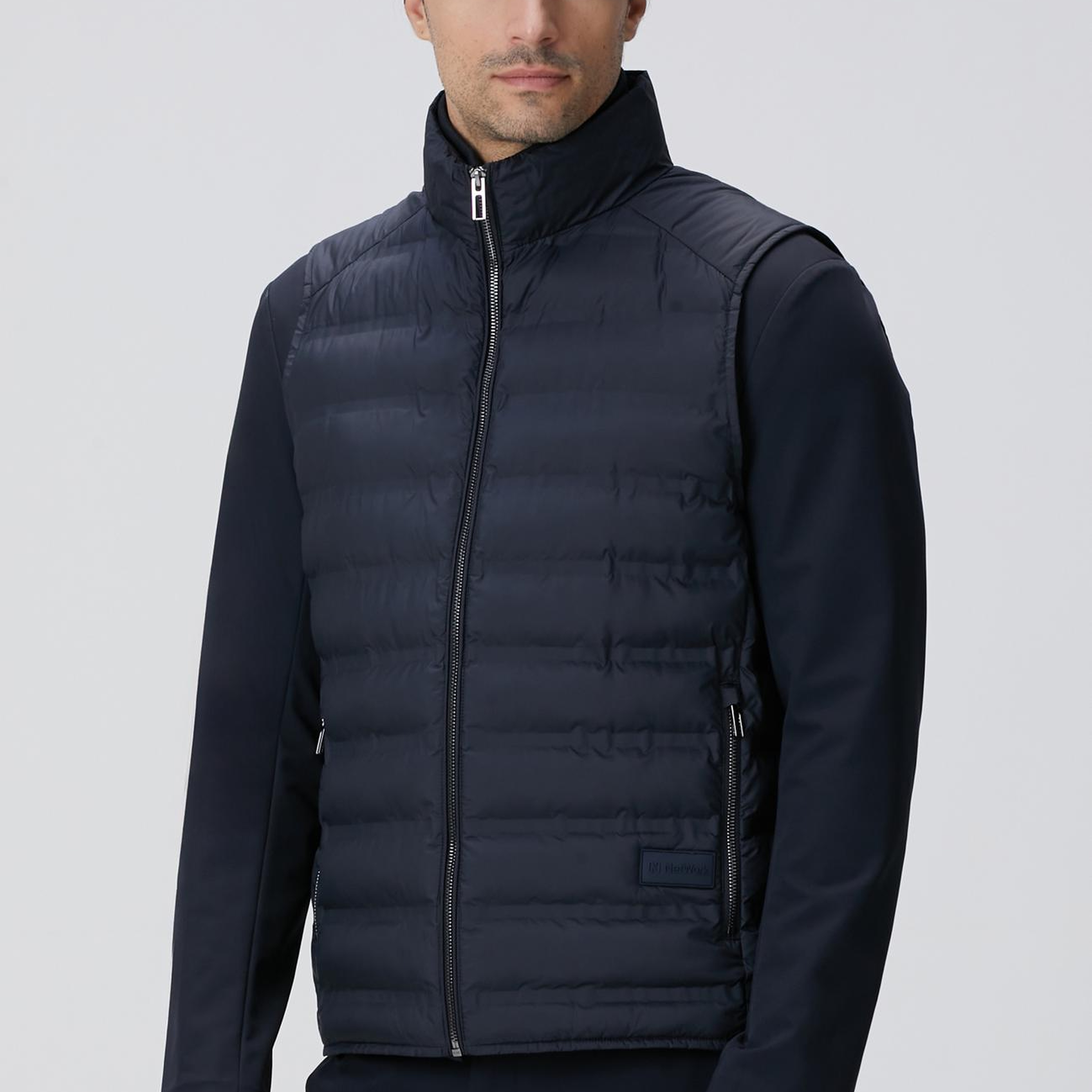 Network Erkek Lacivert Puffer Casual Yelek