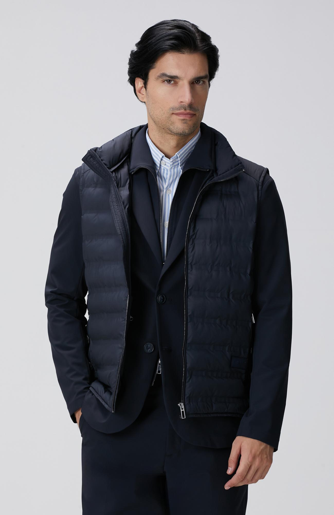 Network Erkek Lacivert Puffer Casual Yelek