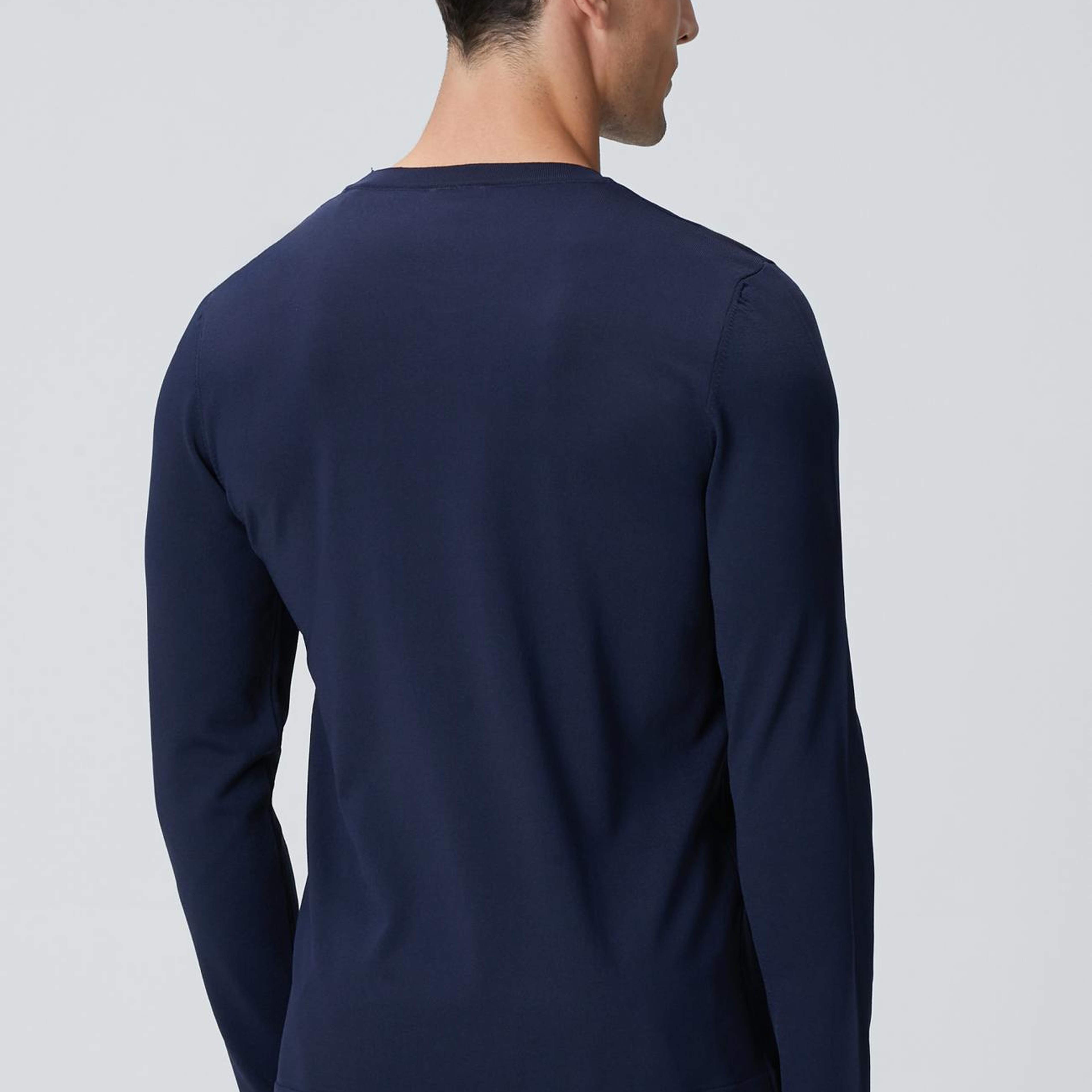 Network Erkek N-Tech Lacivert Basic Triko Kazak