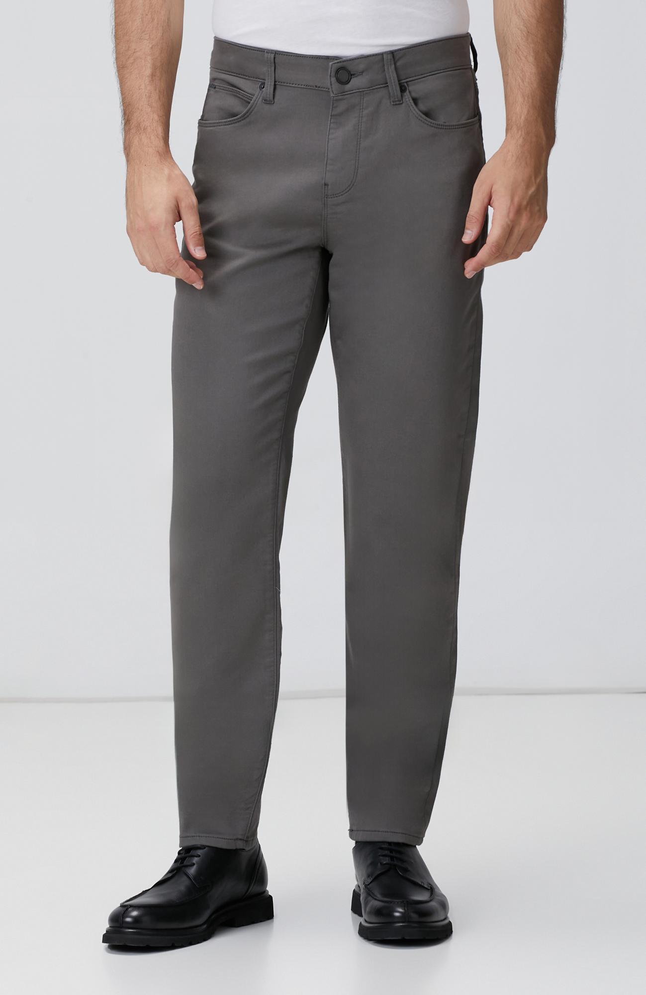 Network Erkek Gri Casual Pantolon