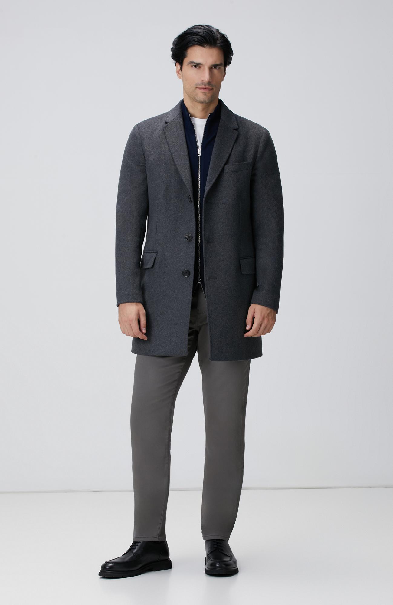 Network Erkek Gri Casual Pantolon