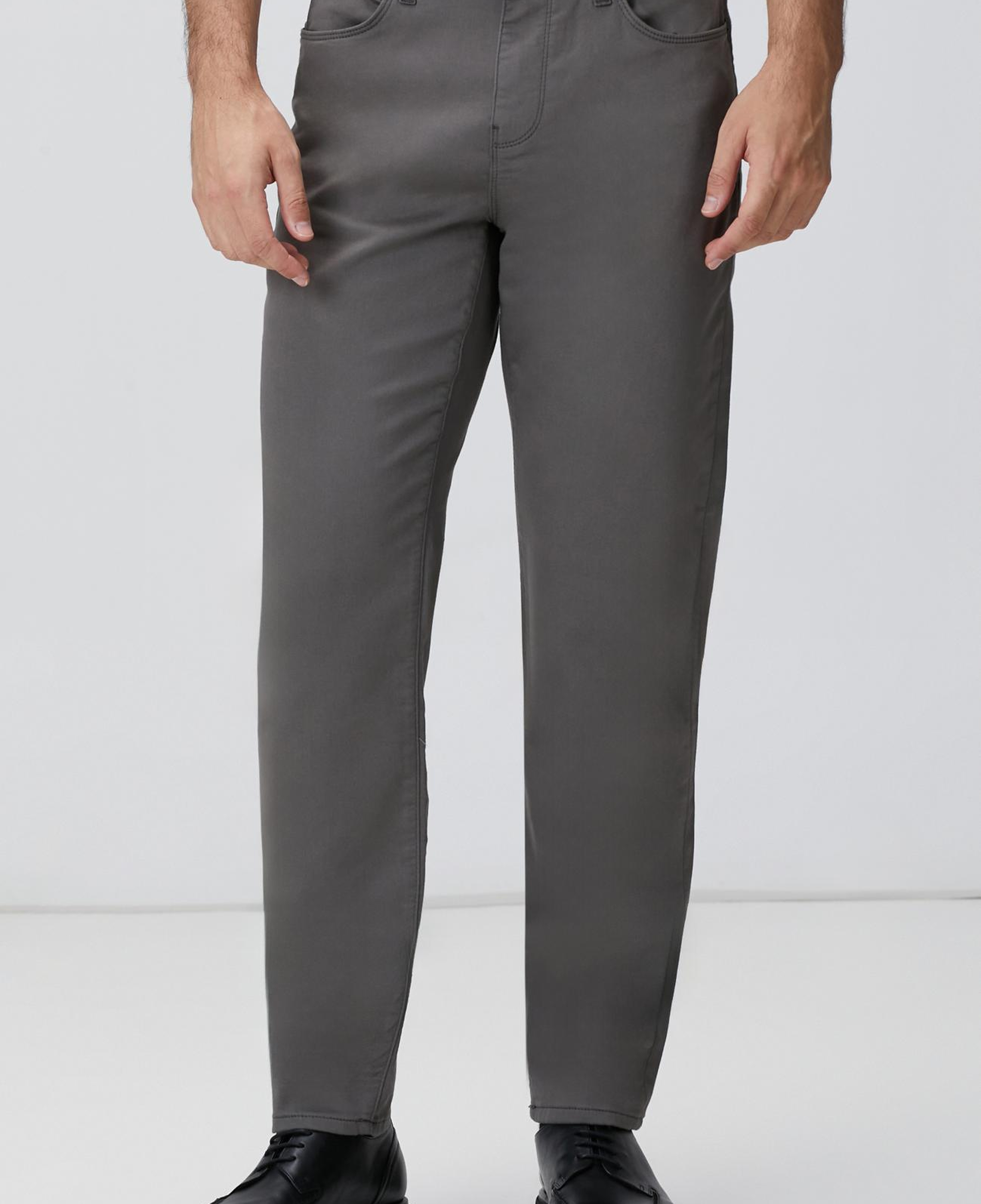 Network Erkek Gri Casual Pantolon