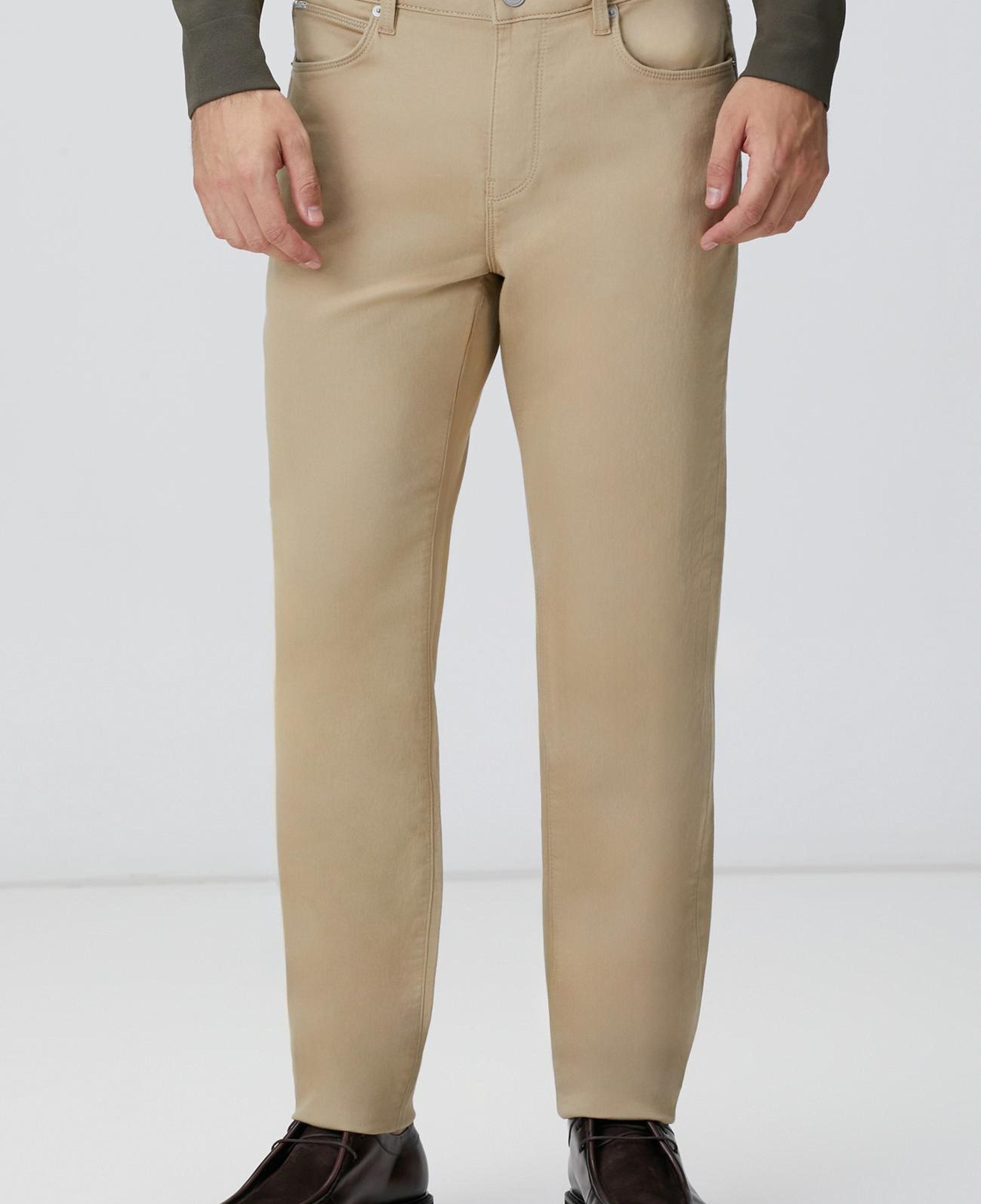 Network Erkek Bej Casual Pantolon