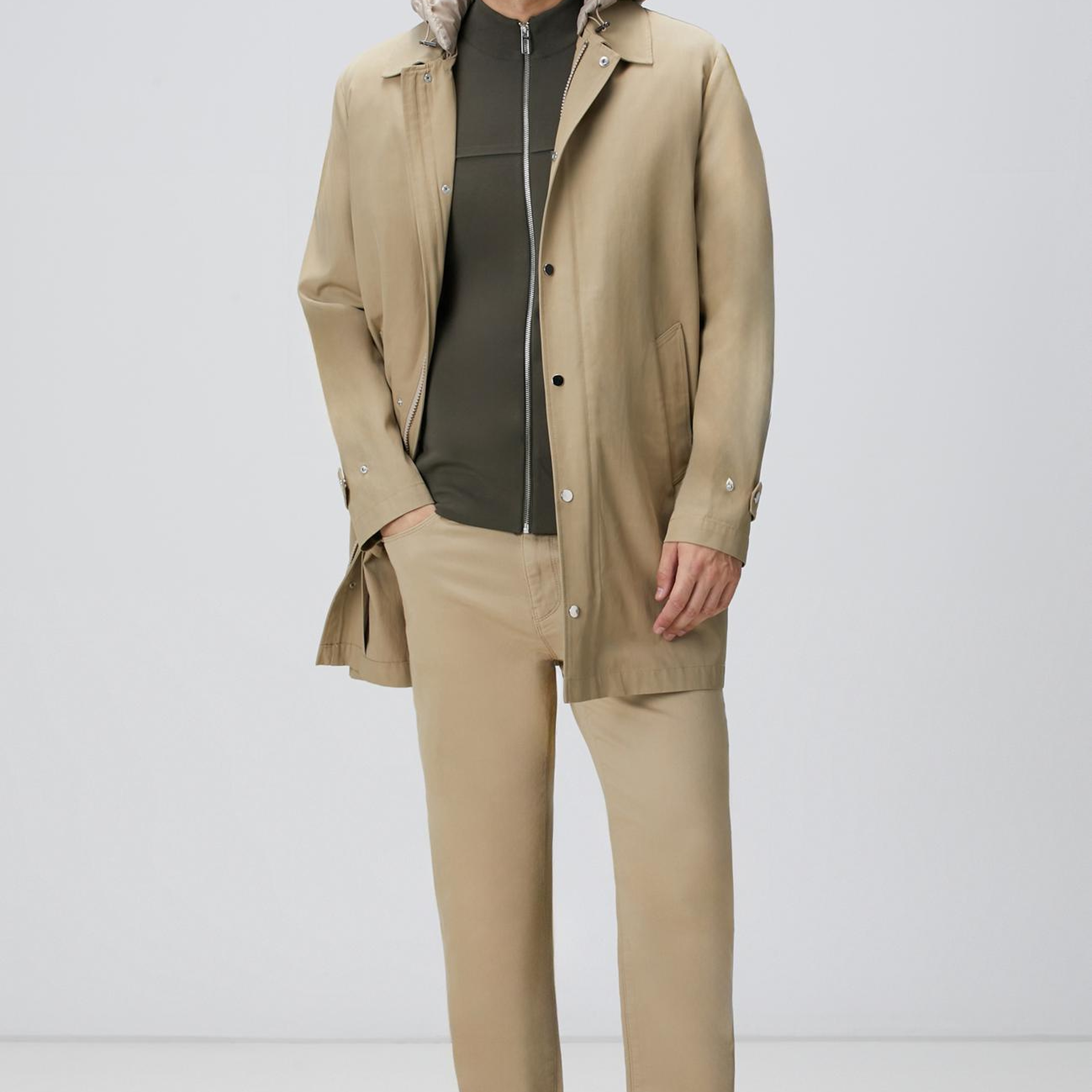 Network Erkek Bej Casual Pantolon