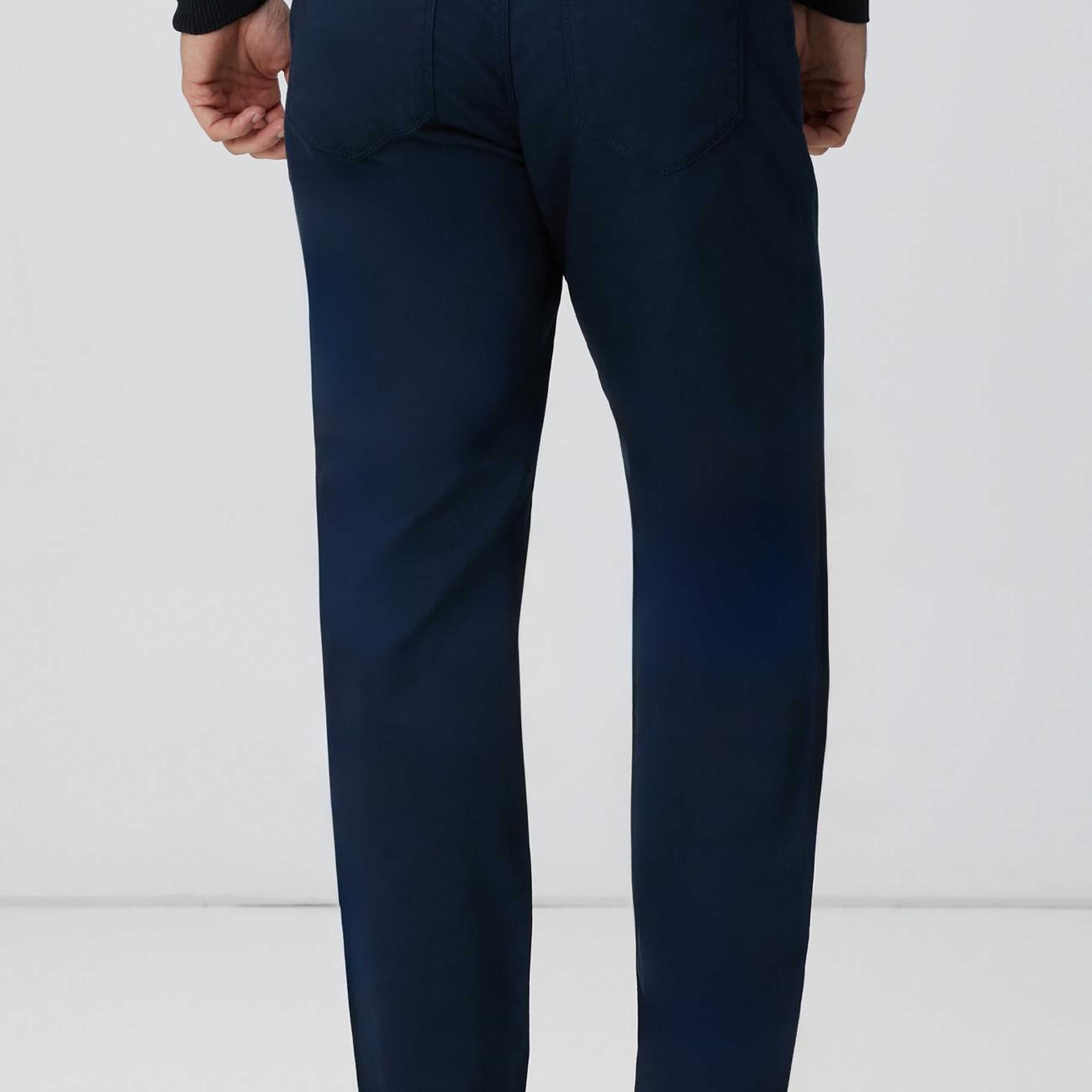 Network Erkek Lacivert Casual Pantolon