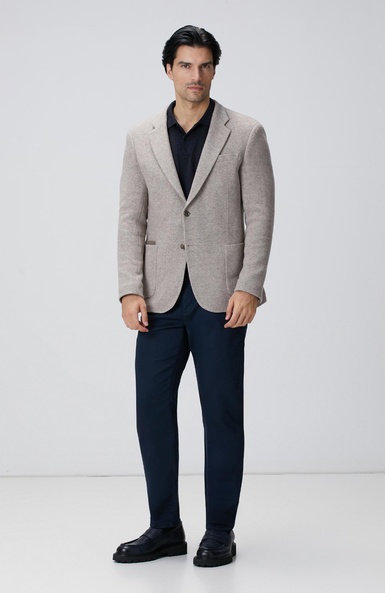 Network Erkek Lacivert Casual Pantolon