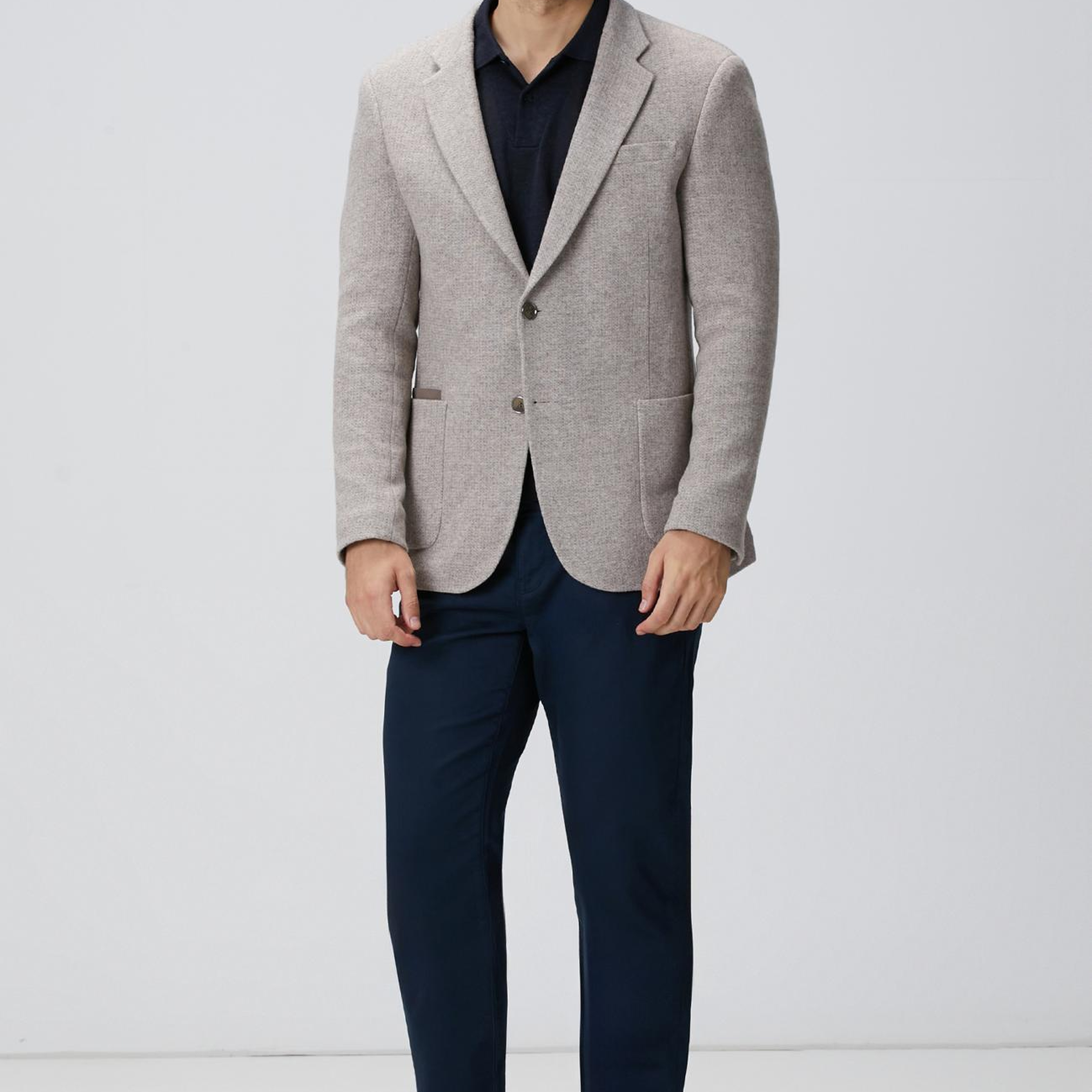 Network Erkek Lacivert Casual Pantolon