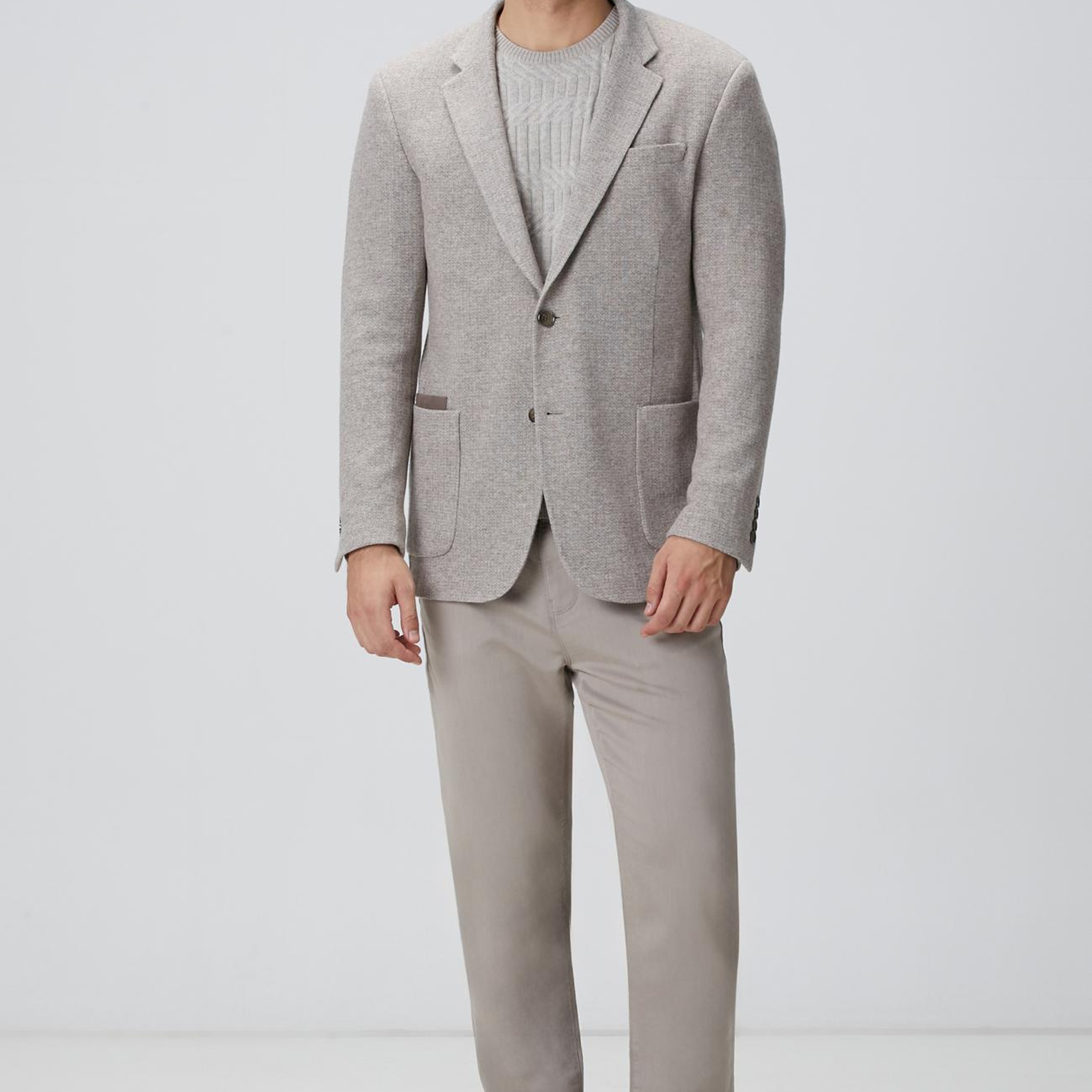 Network Erkek Vizon Casual Pantolon