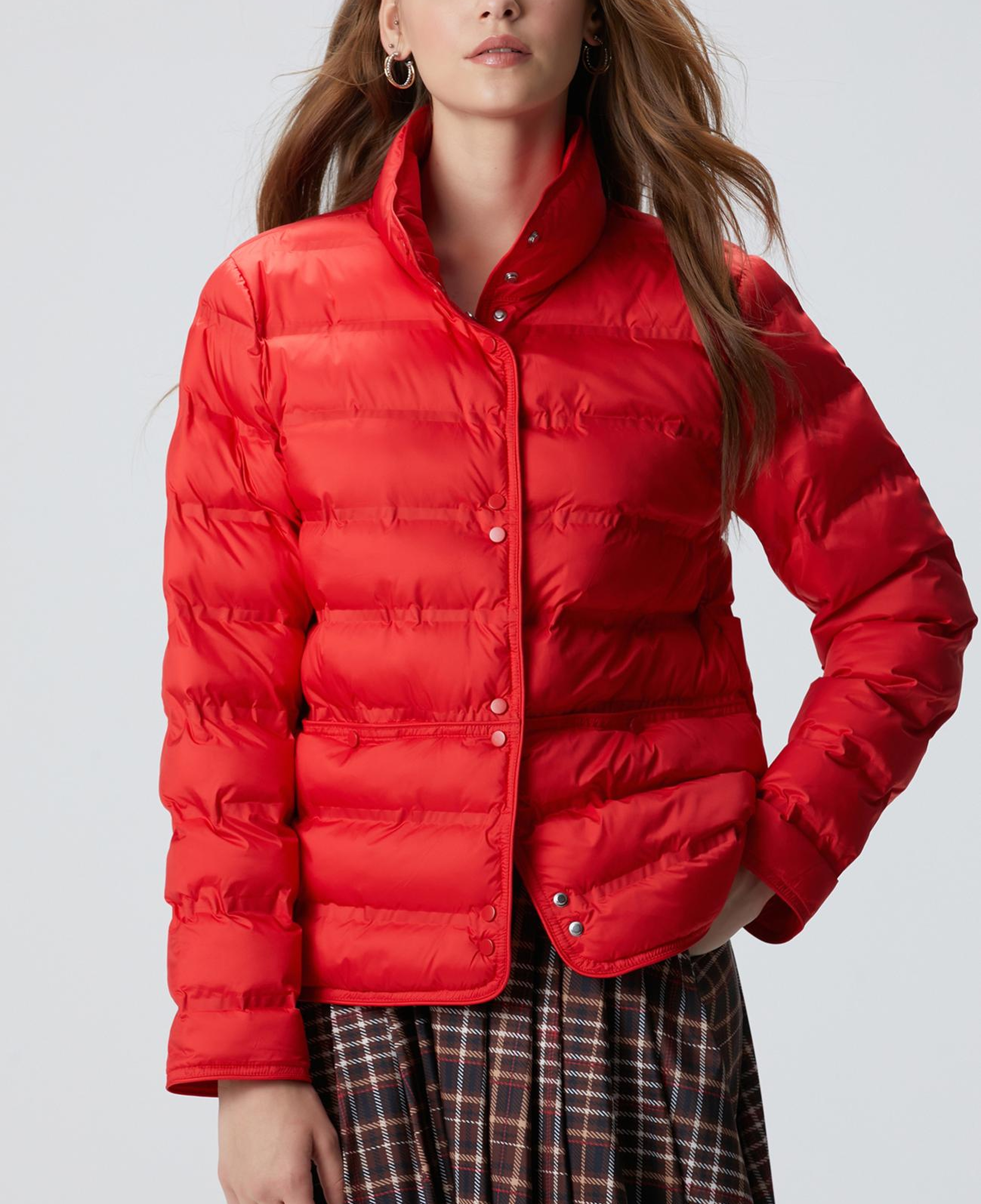 Network Kadın Kırmızı Puffer Mont