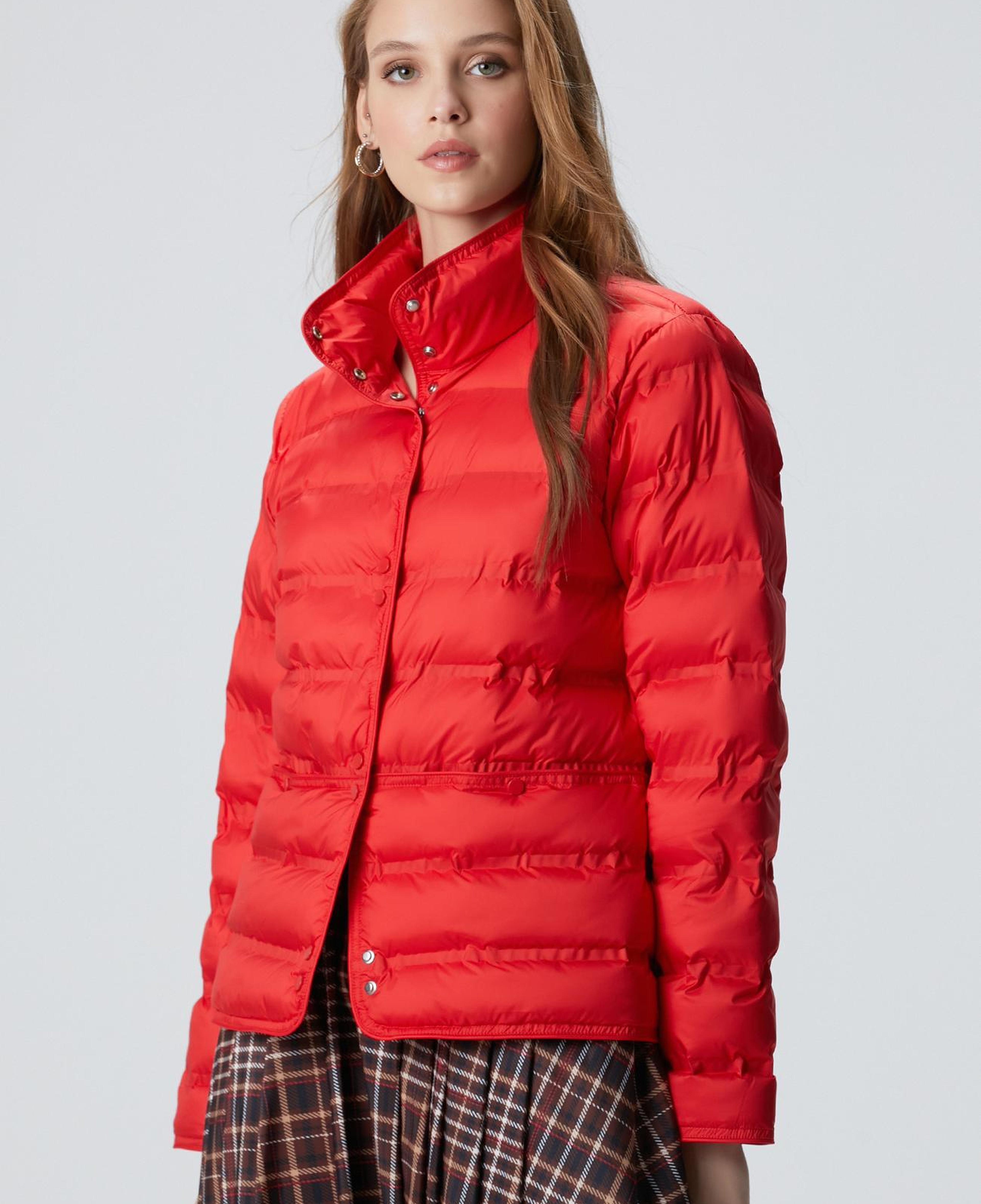 Network Kadın Kırmızı Puffer Mont