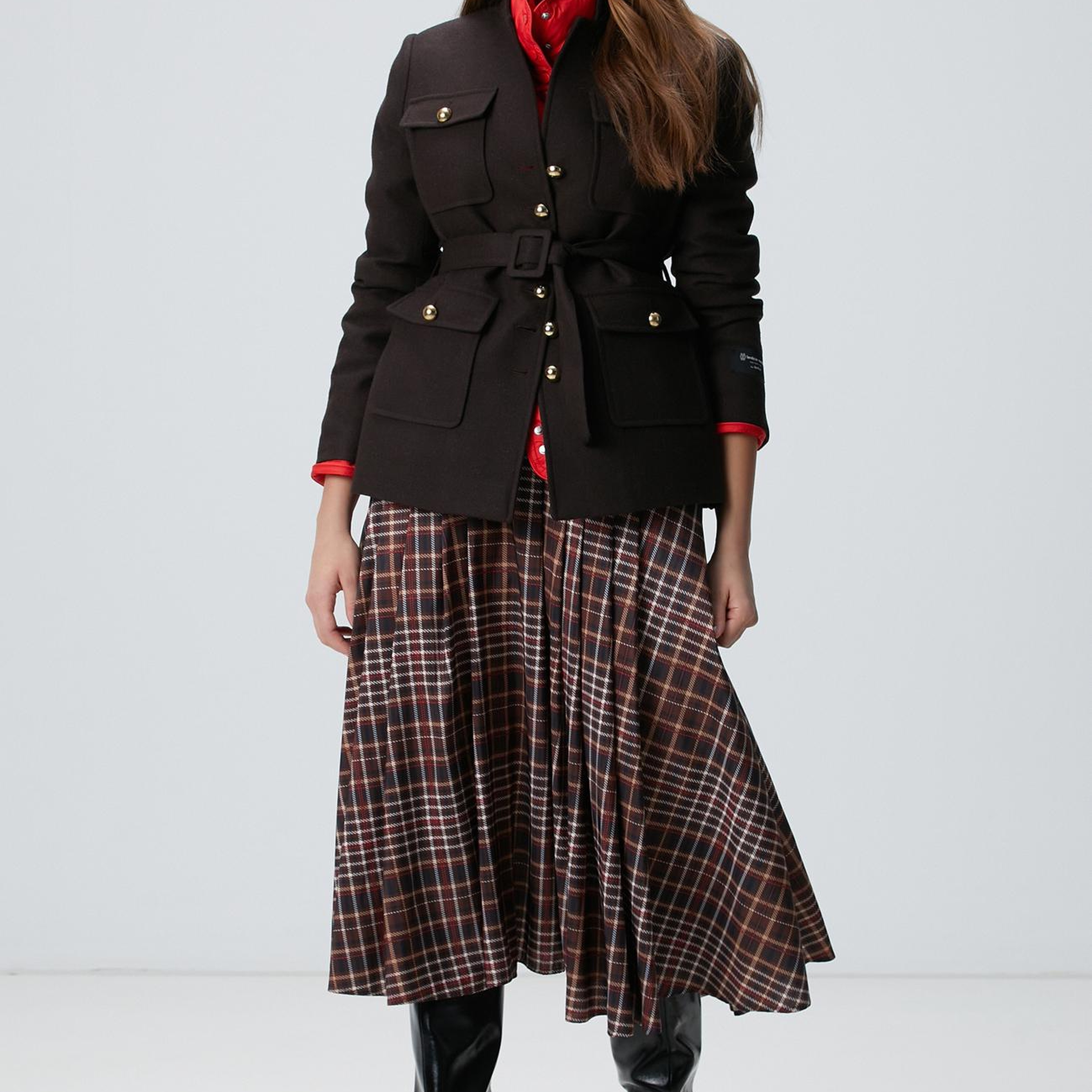 Network Kadın Kırmızı Puffer Mont