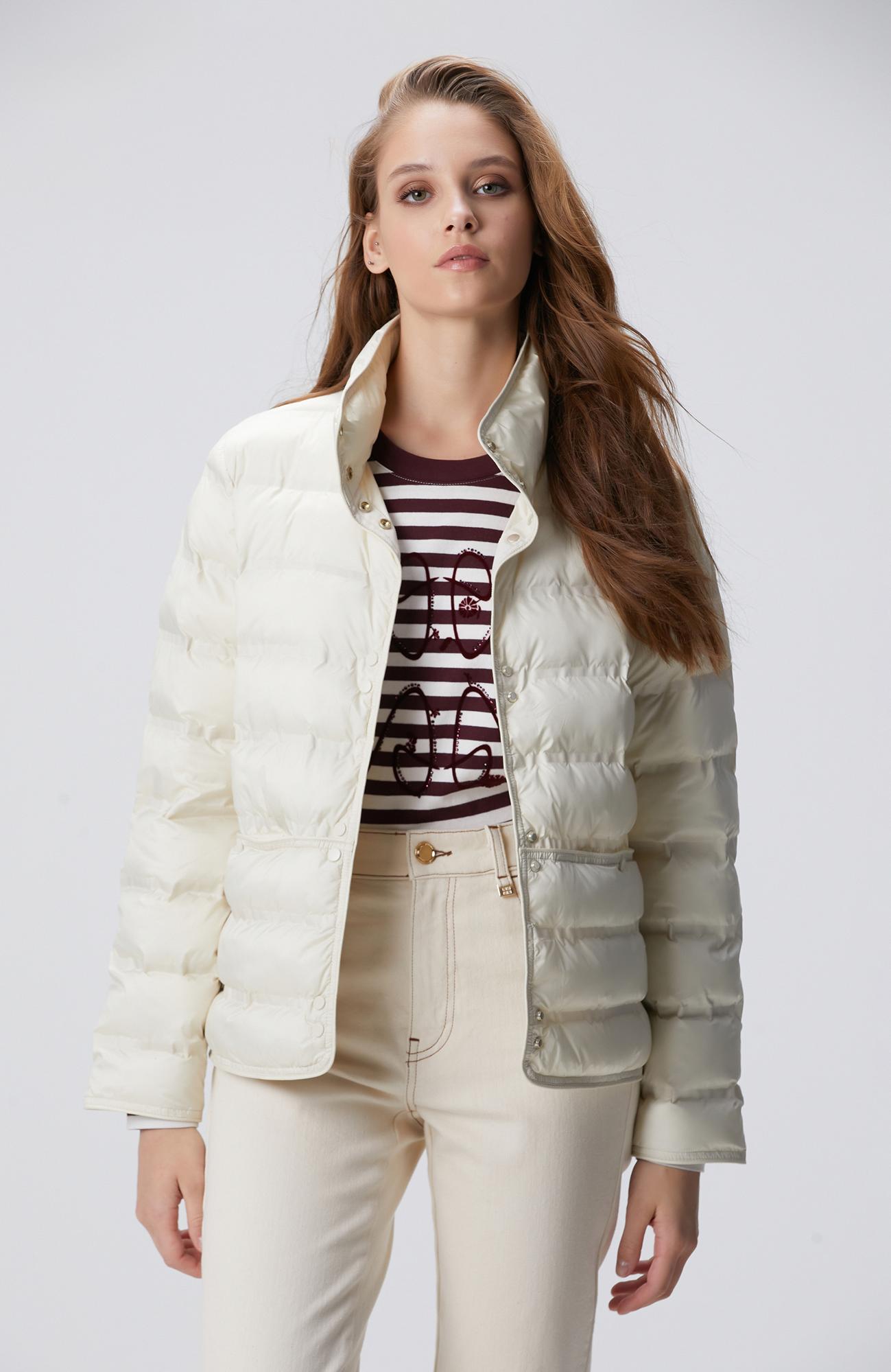 Network Kadın Kırık Beyaz Puffer Mont