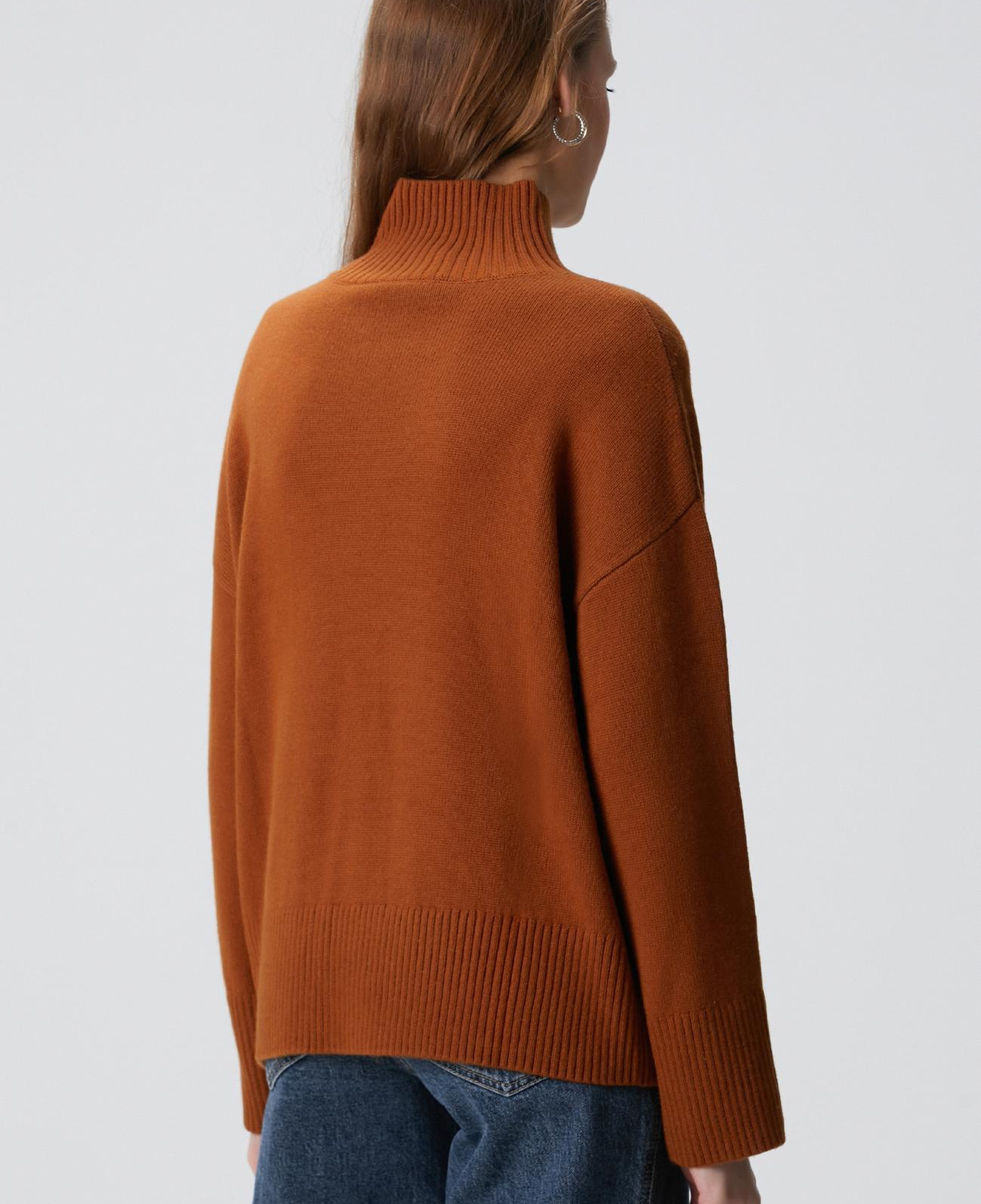 Network Kadın Camel Yün Karışımlı Triko Kazak