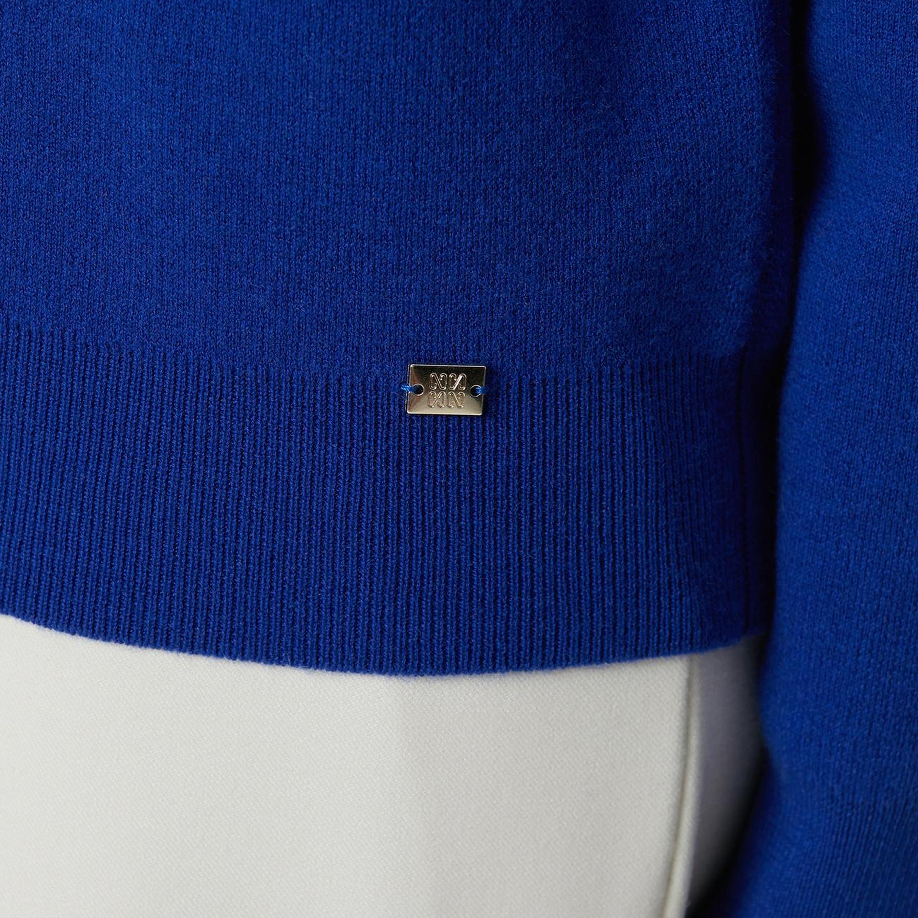 Network Kadın Mavi Yün Karışımlı Triko Kazak